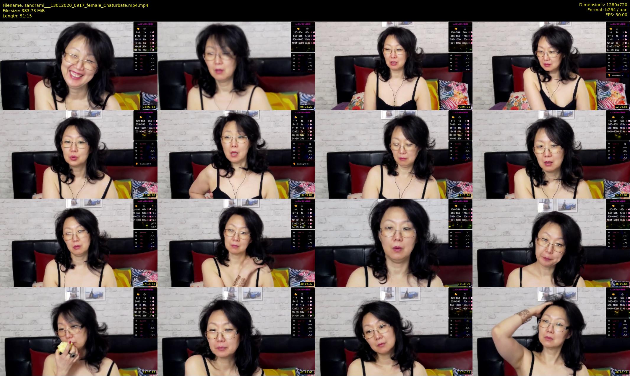sandrami__ — 52 minute Chaturbate female cam show recording, 720p, Jan 13, 2020