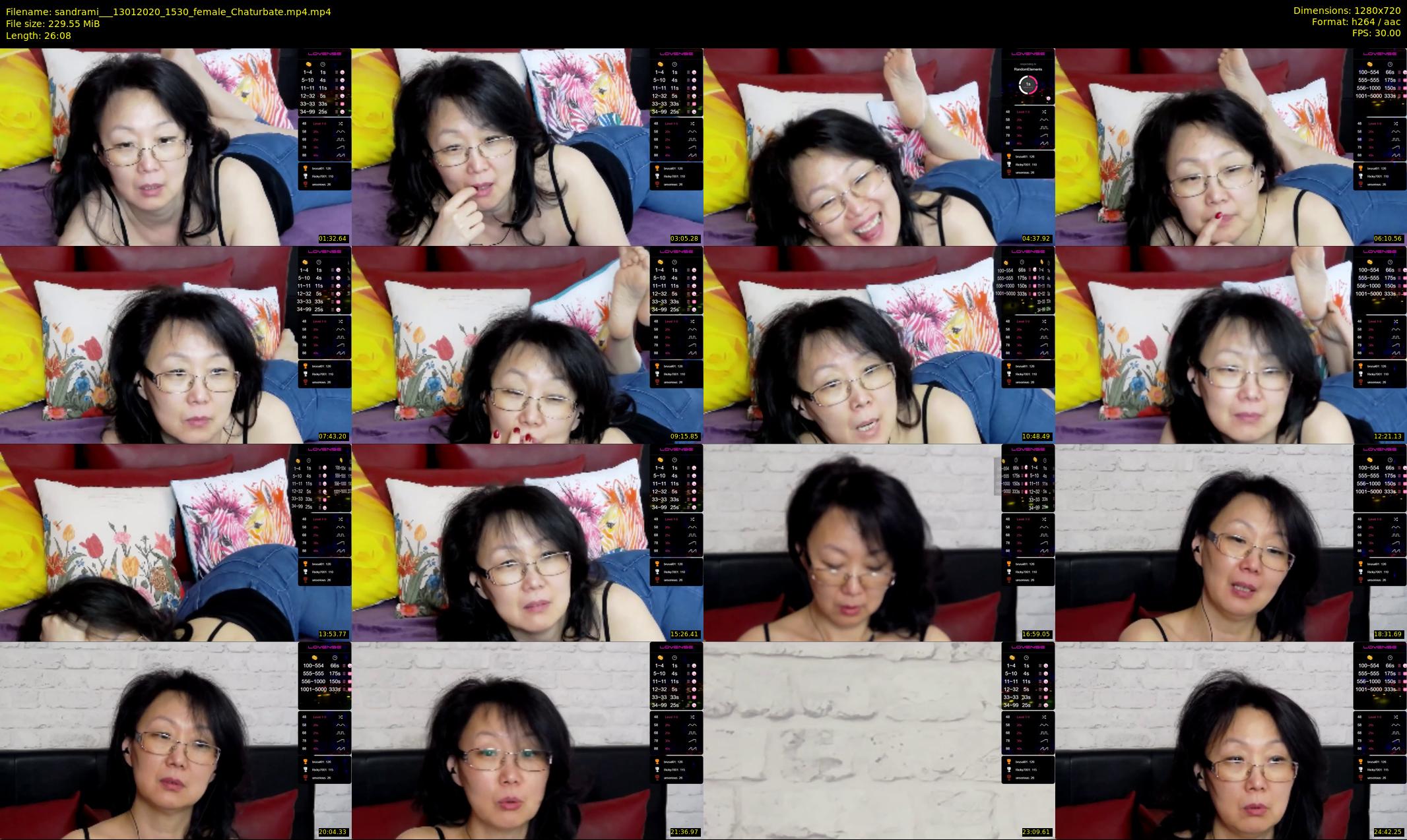 sandrami__ — 27 minute Chaturbate female cam show recording, 720p, Jan 13, 2020