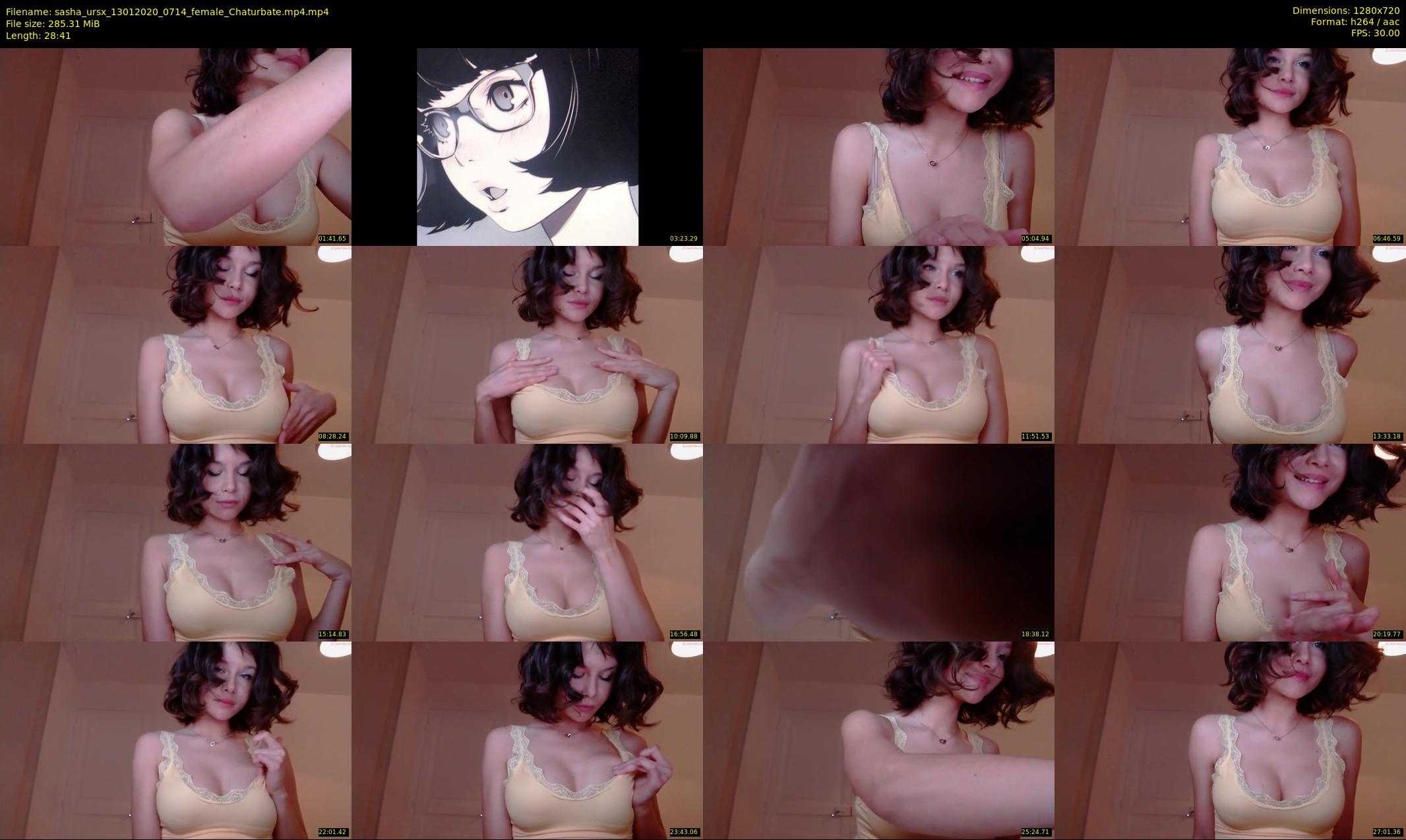 sasha_ursx — 29 minute Chaturbate female cam show recording, 720p, Jan 13, 2020