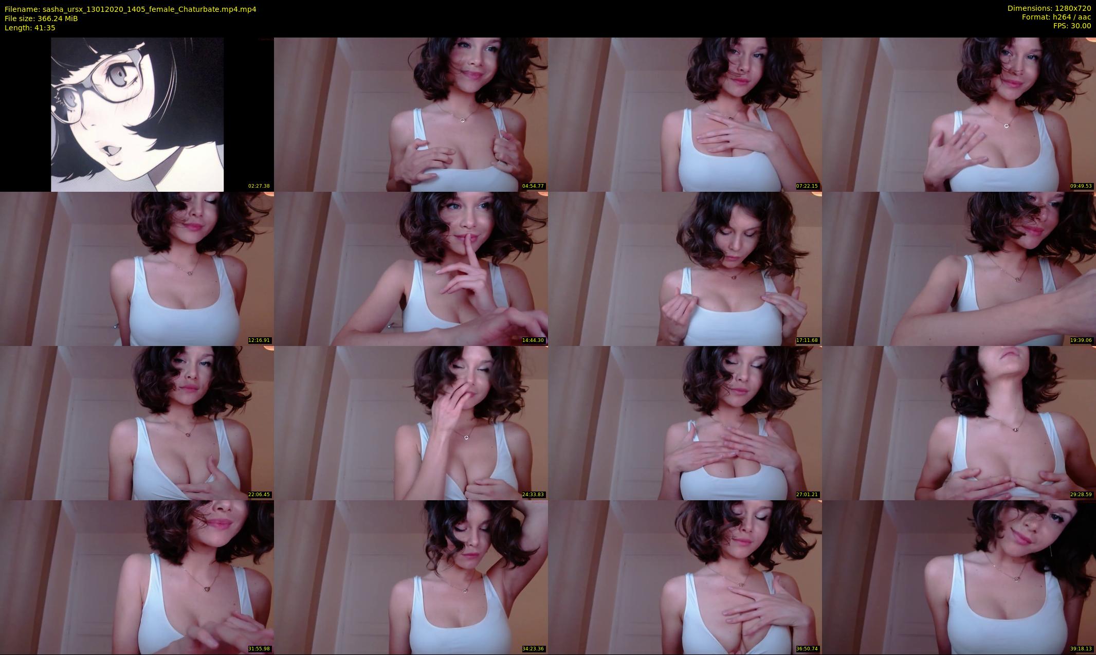 sasha_ursx — 42 minute Chaturbate female cam show recording, 720p, Jan 13, 2020