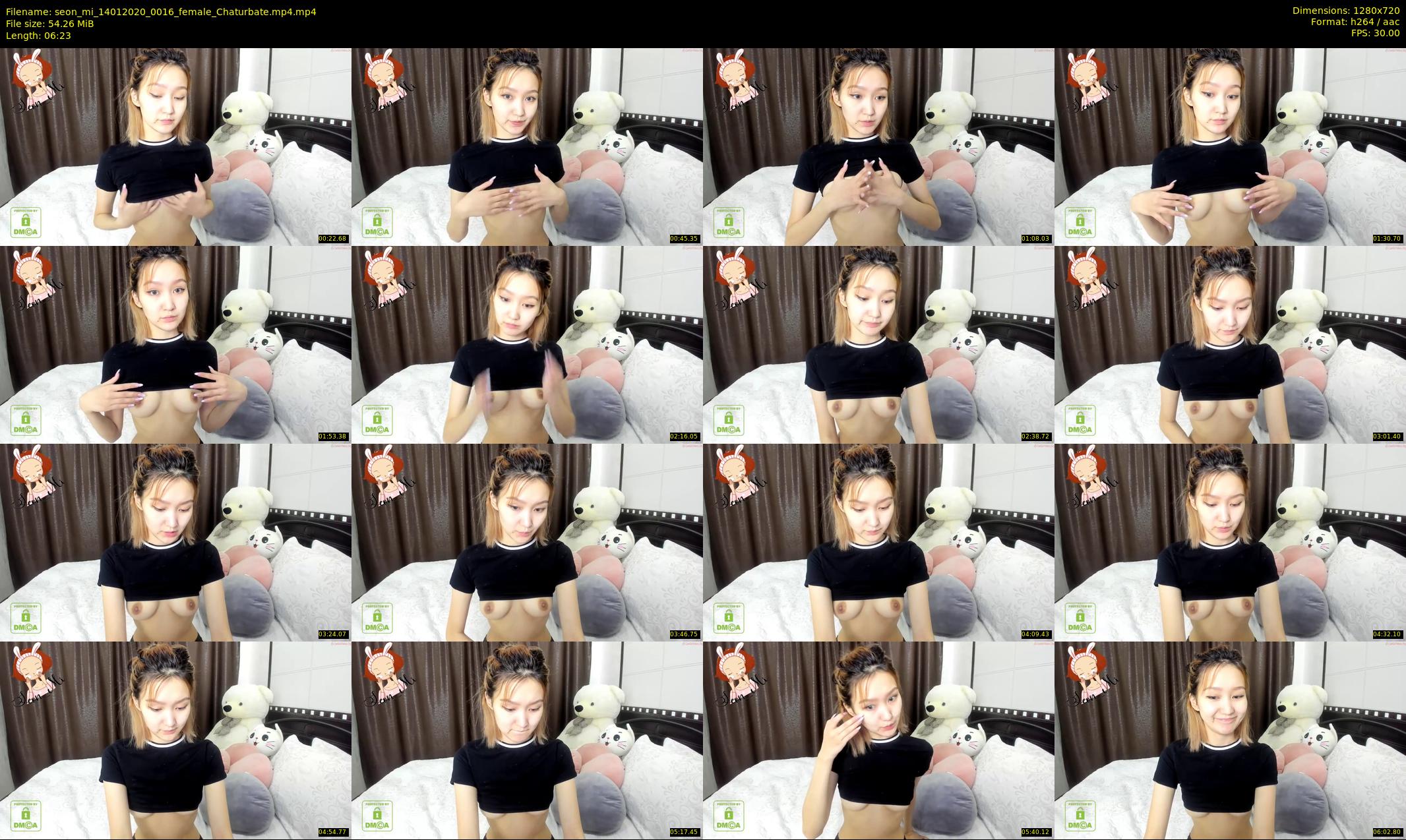 seon_mi — 7 minute Chaturbate female cam show recording, 720p, Jan 14, 2020