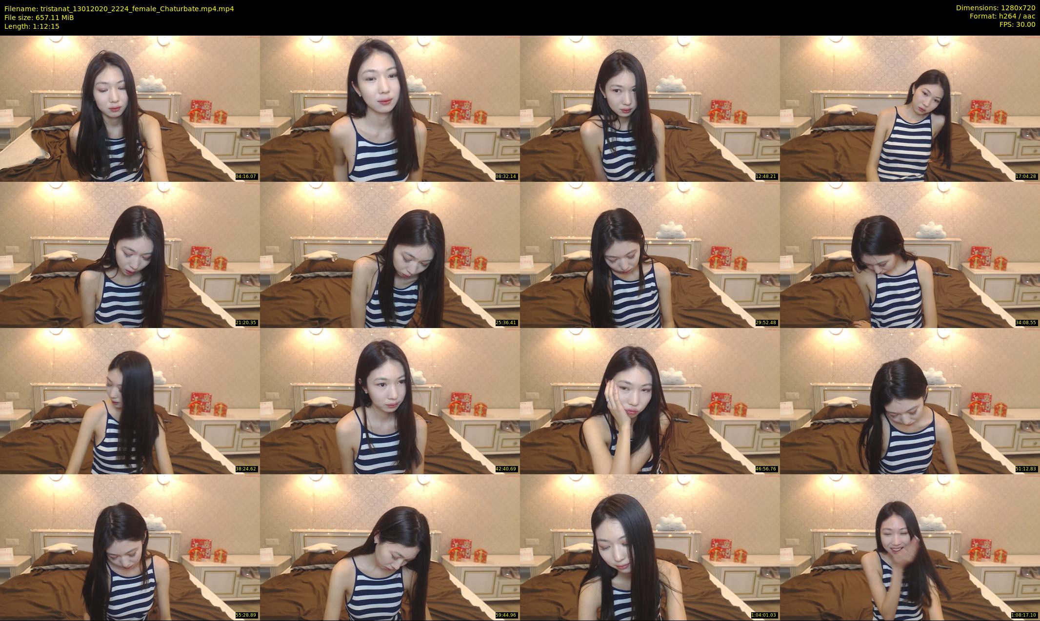 tristanat — 73 minute Chaturbate female cam show recording, 720p, Jan 13, 2020