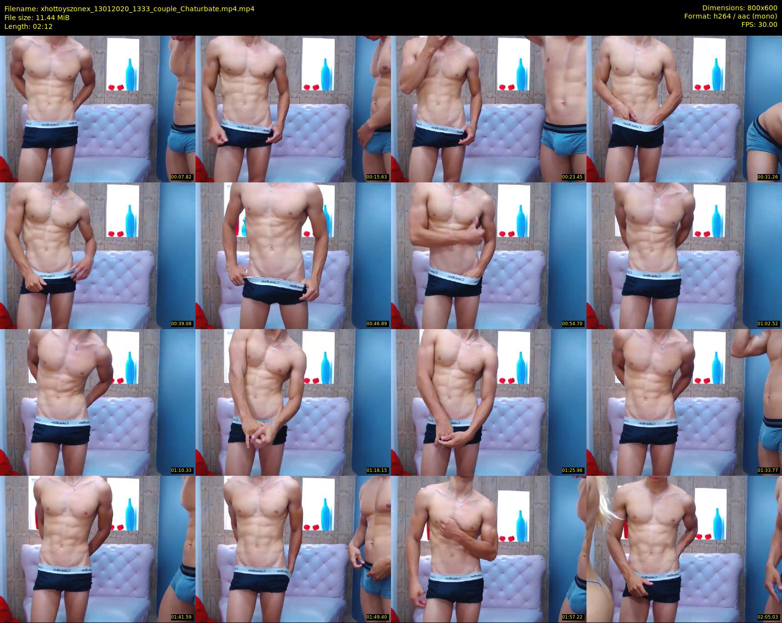 xhottoyszonex — 3 minute Chaturbate couple cam show recording, 480p, Jan 13, 2020