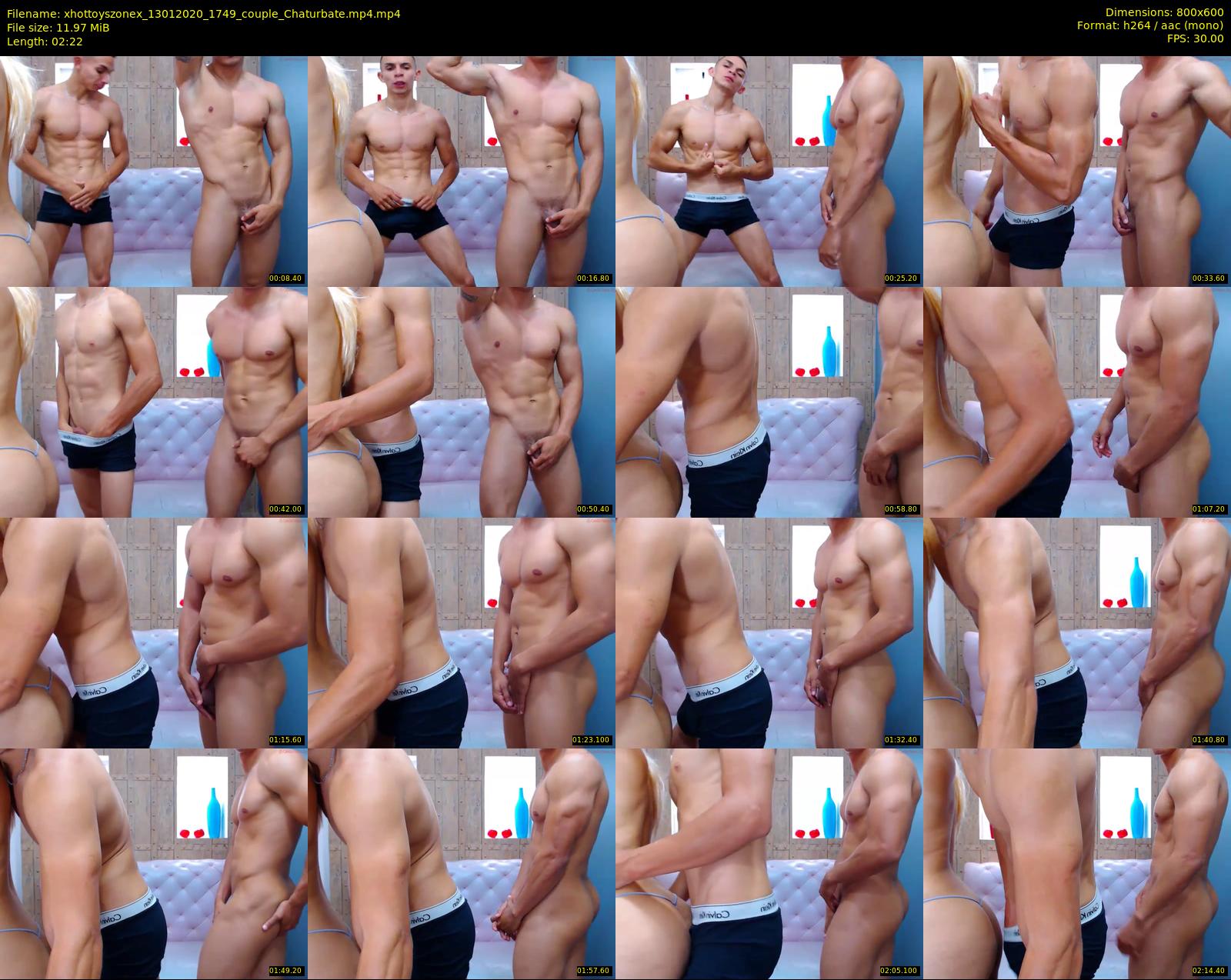 xhottoyszonex — 3 minute Chaturbate couple cam show recording, 480p, Jan 13, 2020
