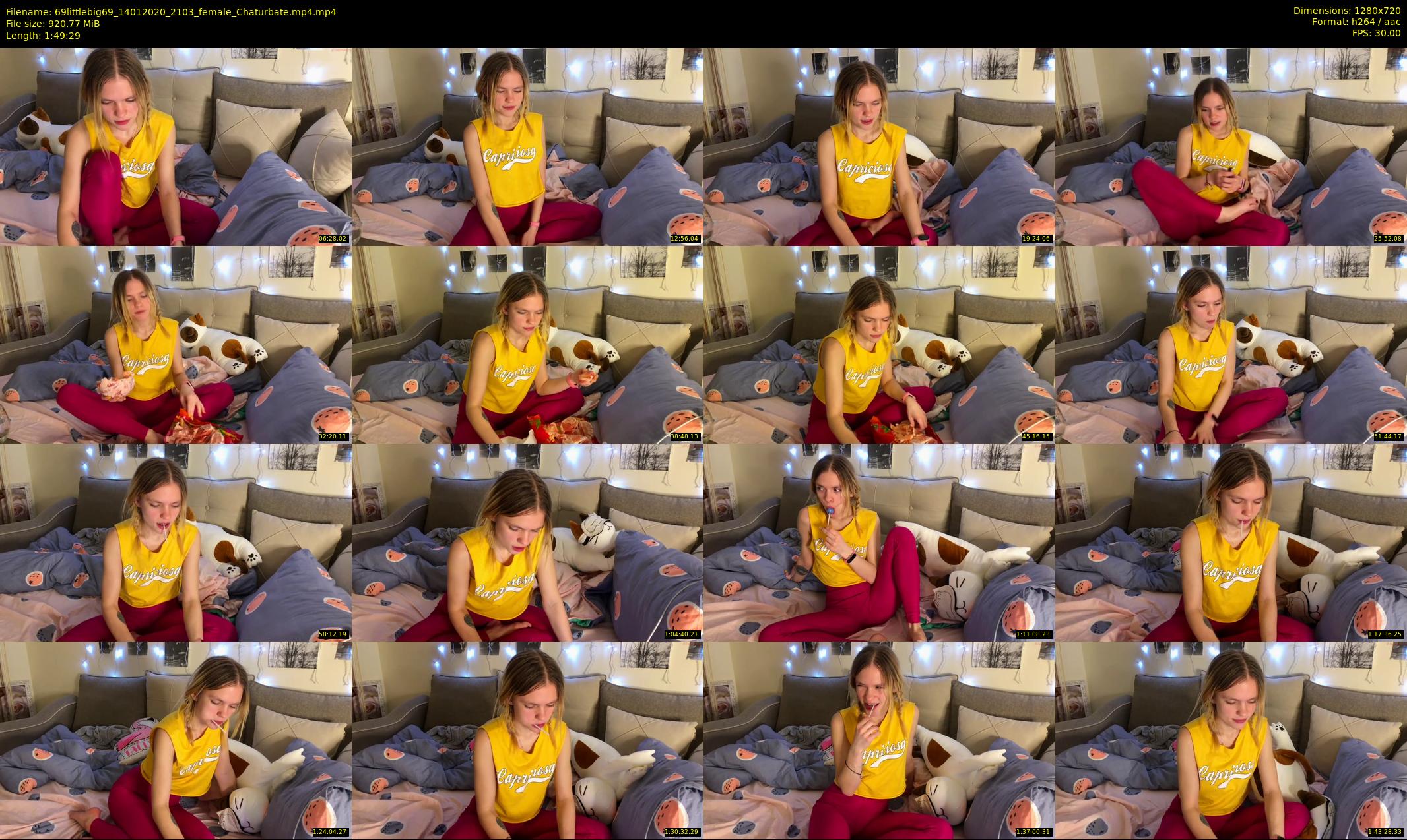 69littlebig69 — 110 minute Chaturbate couple cam show recording, 720p, Jan 14, 2020