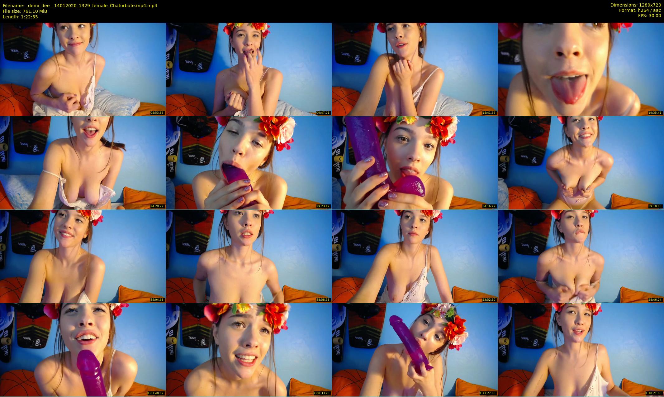 _demi_dee_ — 83 minute Chaturbate female cam show recording, 720p, Jan 14, 2020