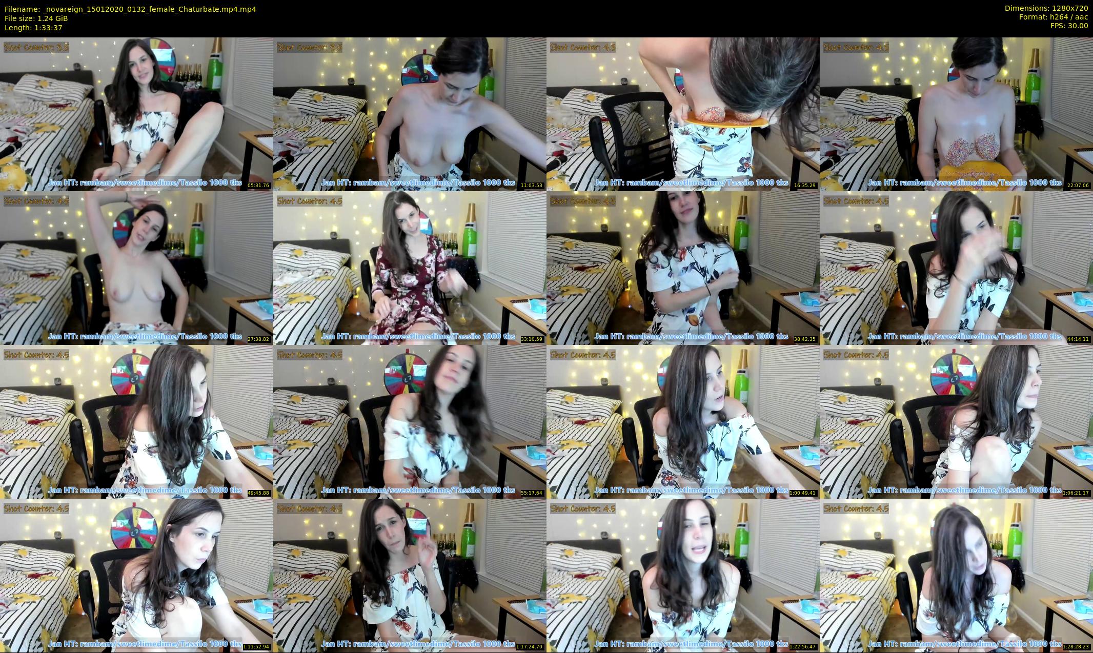 _novareign — 94 minute Chaturbate female cam show recording, 720p, Jan 15, 2020