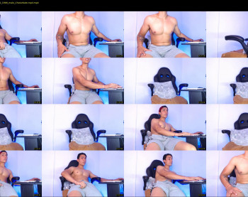 aaronmagnum — 33 minute Chaturbate male cam show recording, 720p, Jan 14, 2020