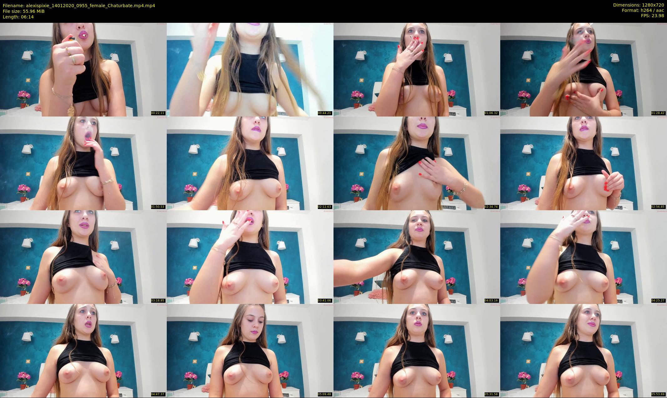 alexispixie — 7 minute Chaturbate female cam show recording, 720p, Jan 14, 2020