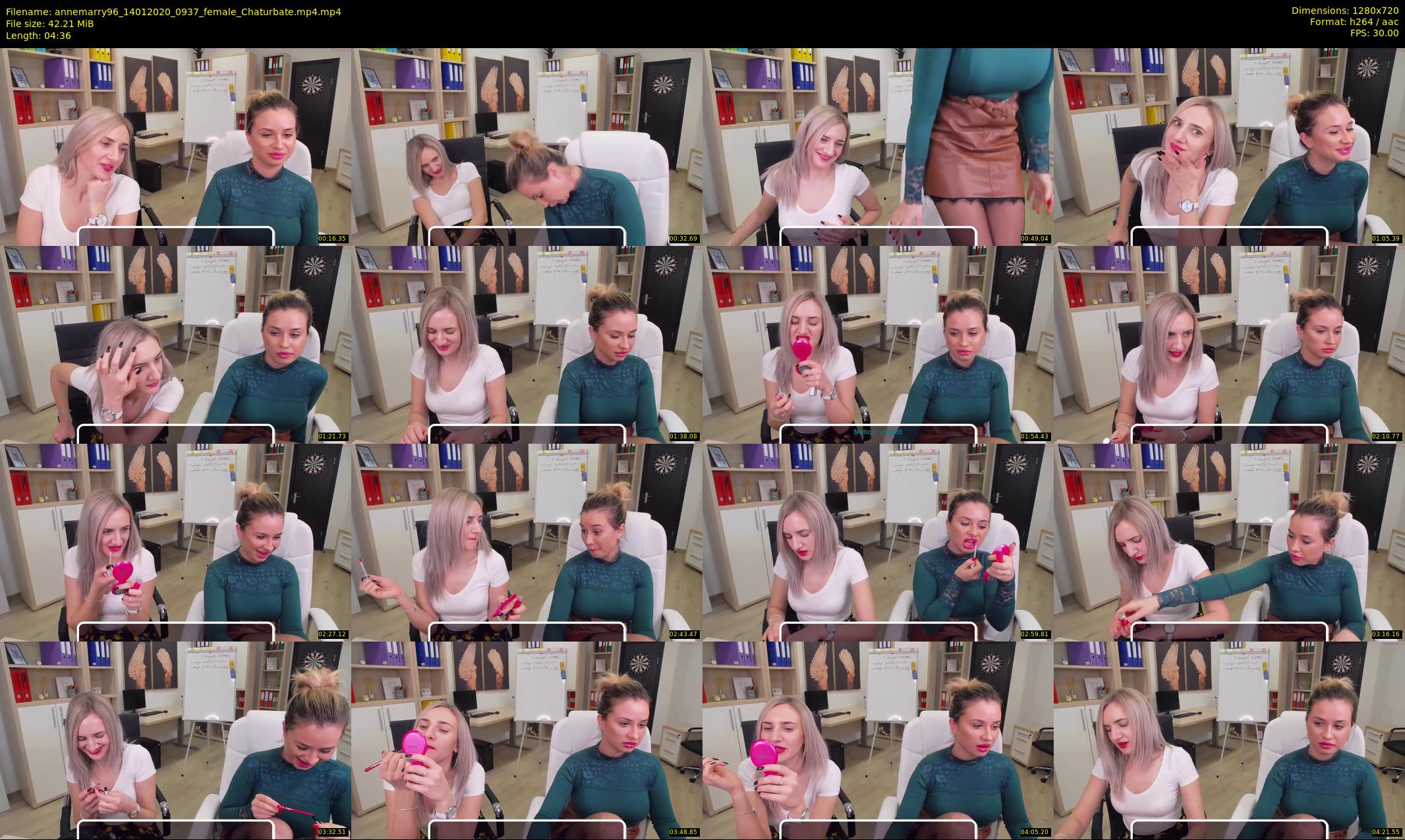 annemarry96 — 5 minute Chaturbate female cam show recording, 720p, Jan 14, 2020