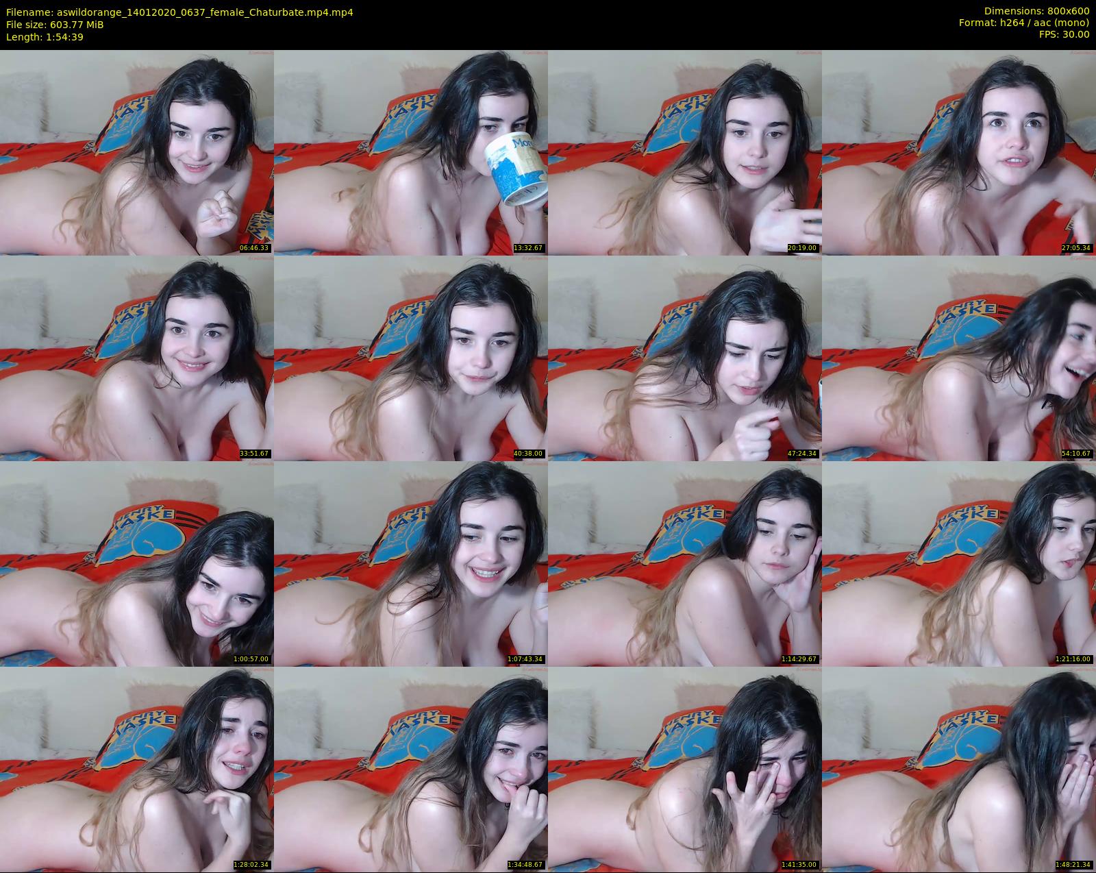 aswildorange — 115 minute Chaturbate female cam show recording, 480p, Jan 14, 2020