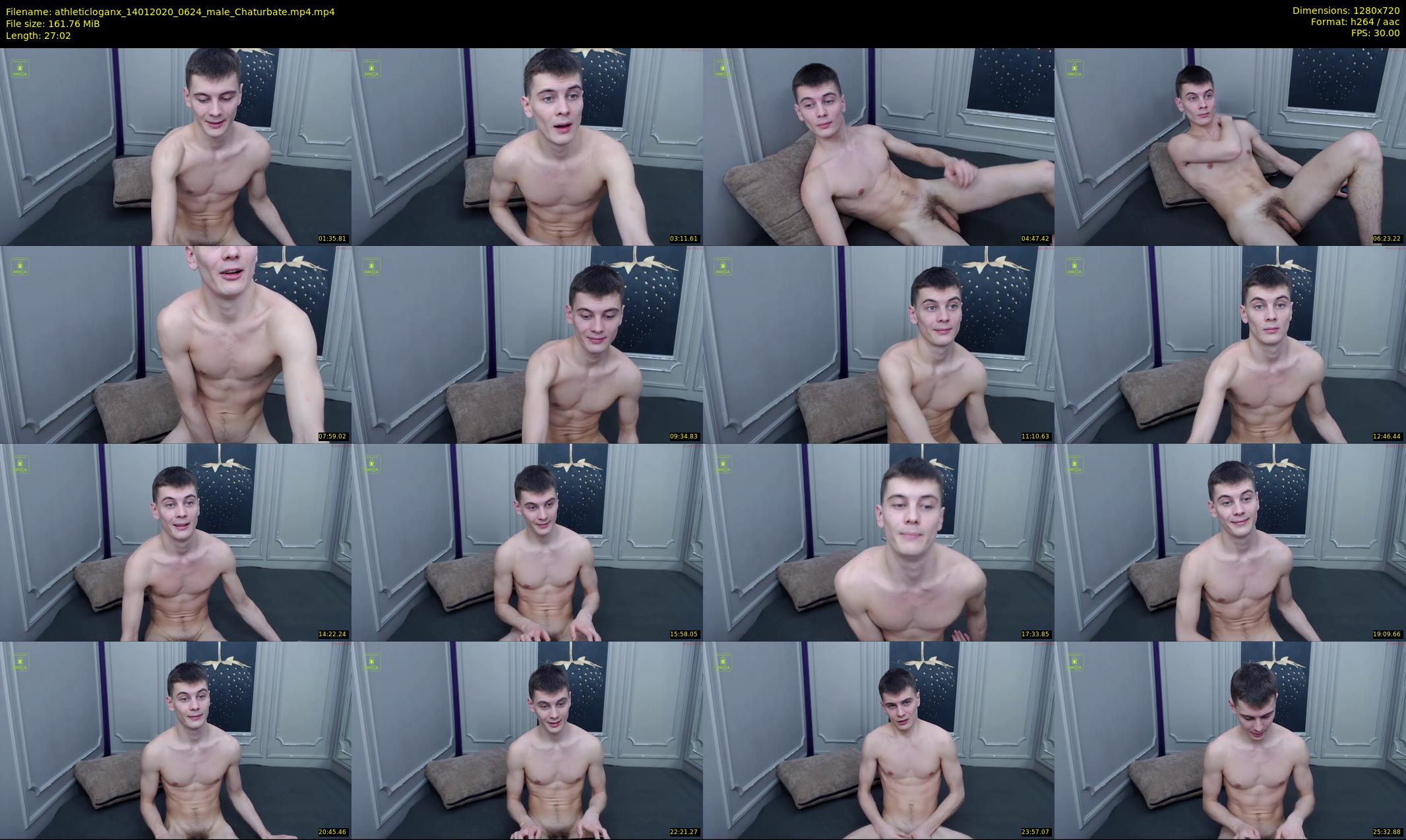 athleticloganx — 28 minute Chaturbate male cam show recording, 720p, Jan 14, 2020