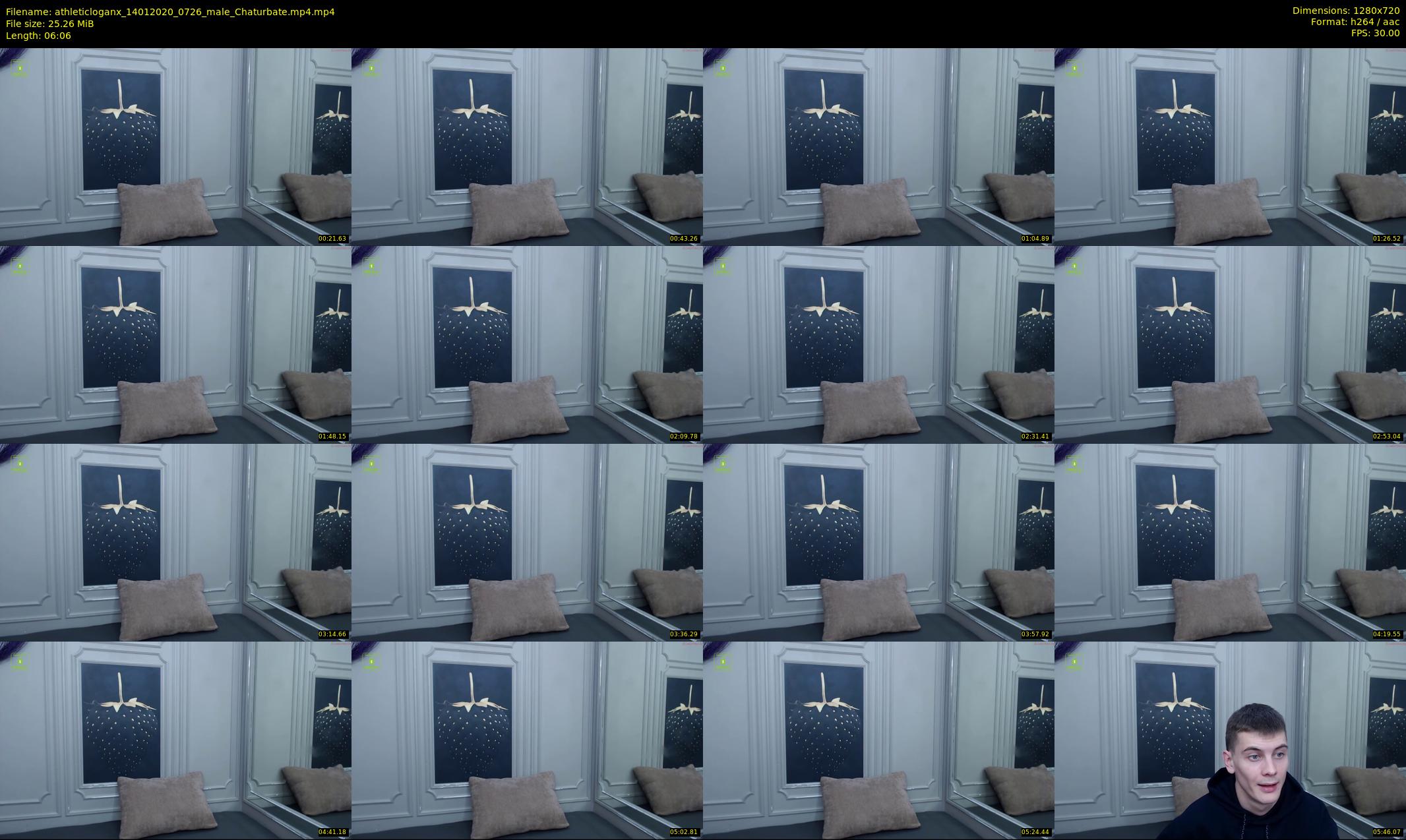 athleticloganx — 7 minute Chaturbate male cam show recording, 720p, Jan 14, 2020