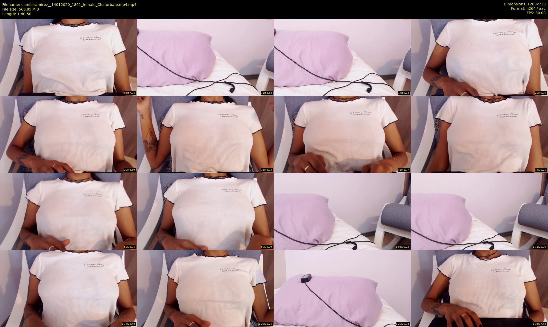 camilaramirez_ — 101 minute Chaturbate female cam show recording, 720p, Jan 14, 2020