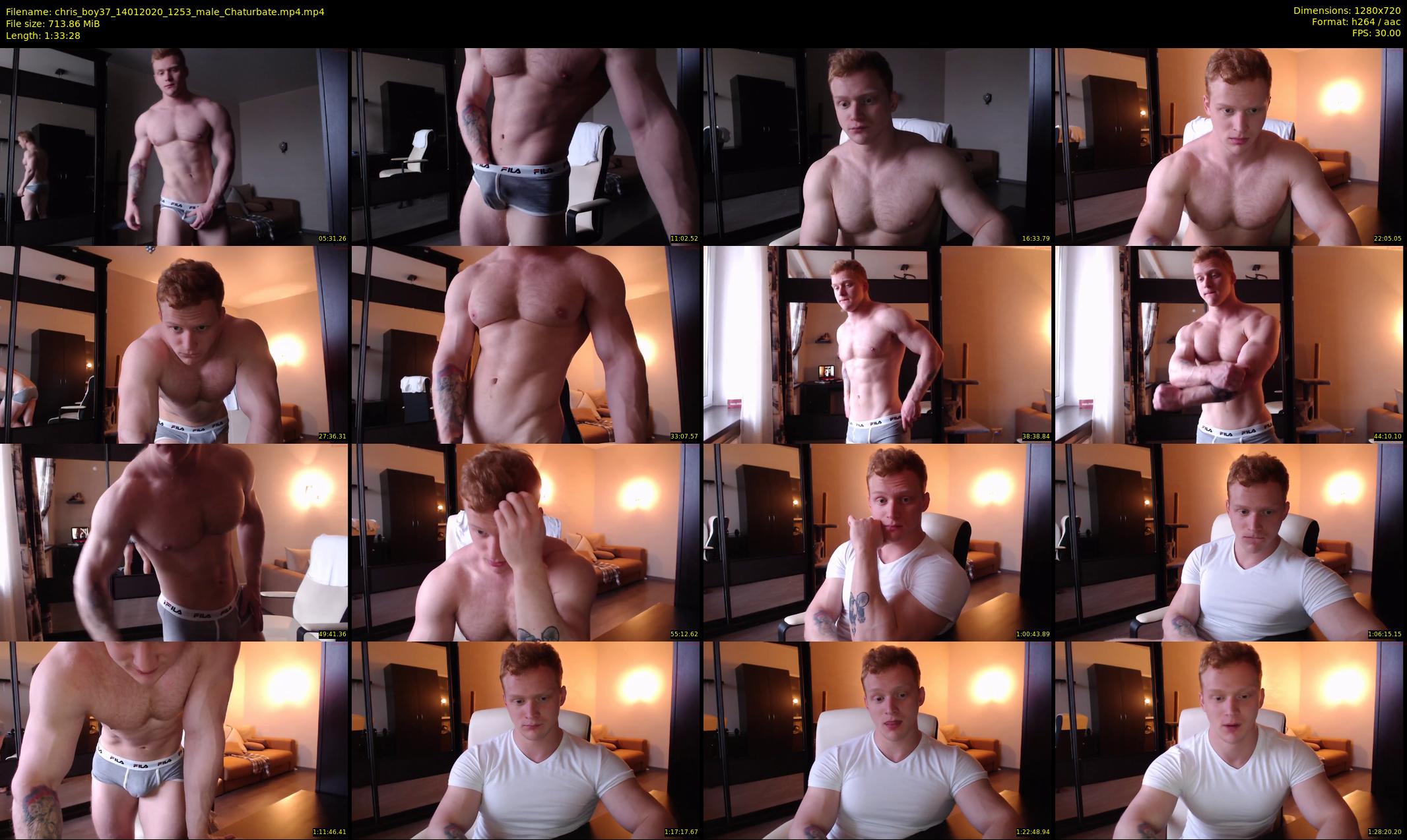 chris_boy37 — 94 minute Chaturbate male cam show recording, 720p, Jan 14, 2020