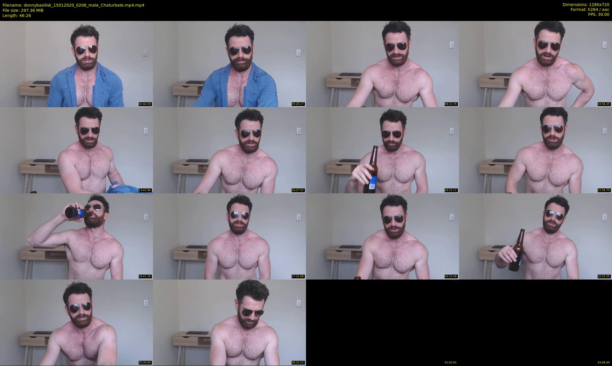 donnybasilisk — 47 minute Chaturbate male cam show recording, 720p, Jan 15, 2020