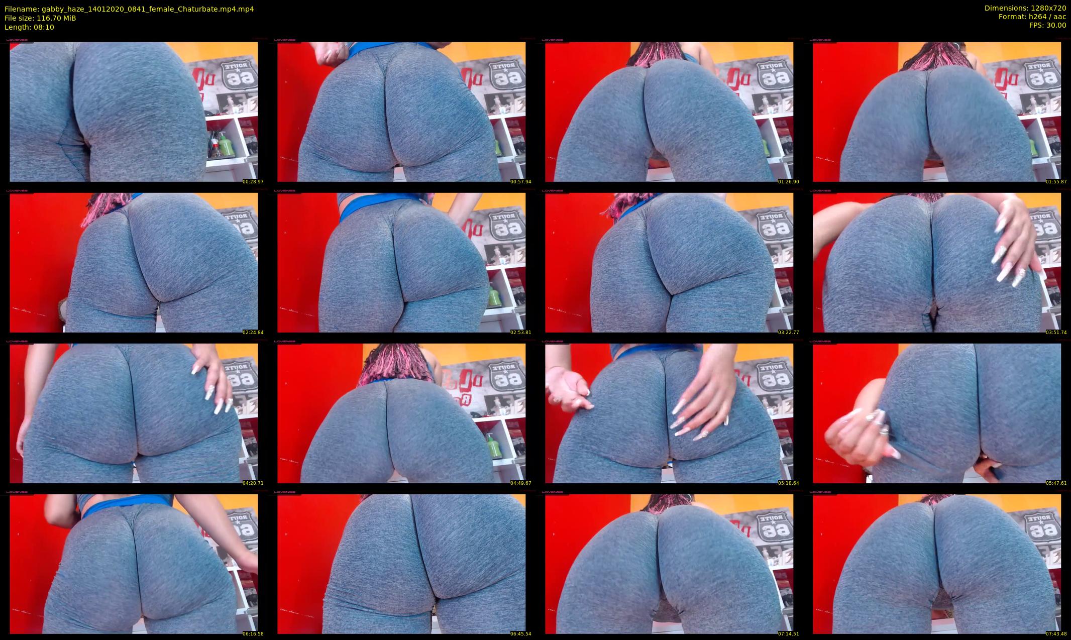 gabby_haze — 9 minute Chaturbate female cam show recording, 720p, Jan 14, 2020