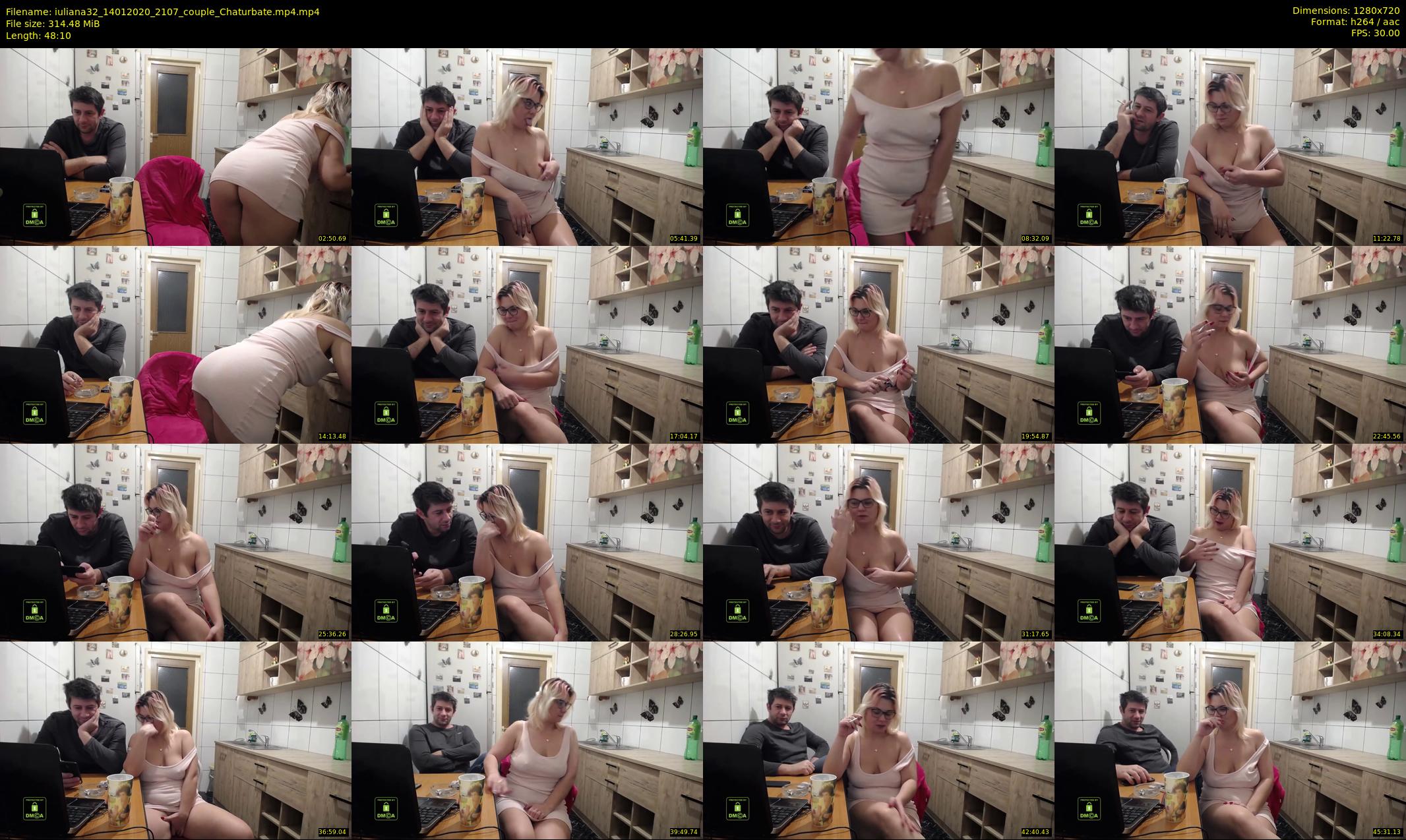 iuliana32 — 49 minute Chaturbate couple cam show recording, 720p, Jan 14, 2020