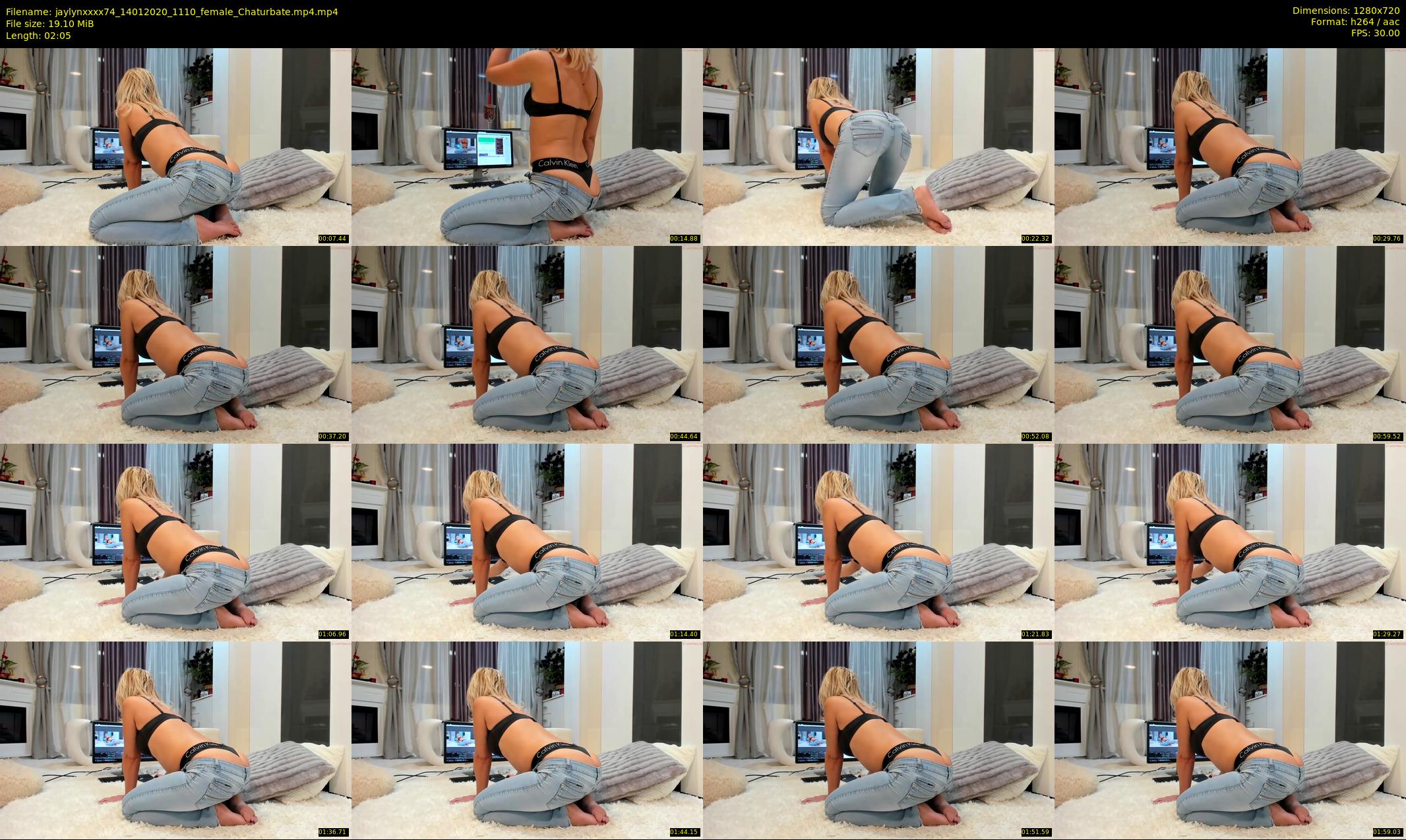 jaylynxxxx74 — 3 minute Chaturbate female cam show recording, 720p, Jan 14, 2020