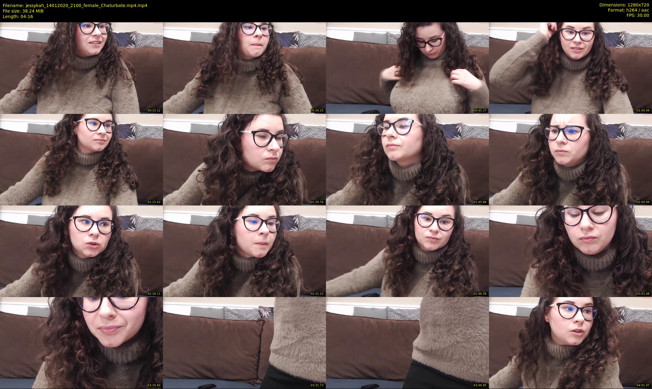 jessykah — 5 minute Chaturbate female cam show recording, 720p, Jan 14, 2020