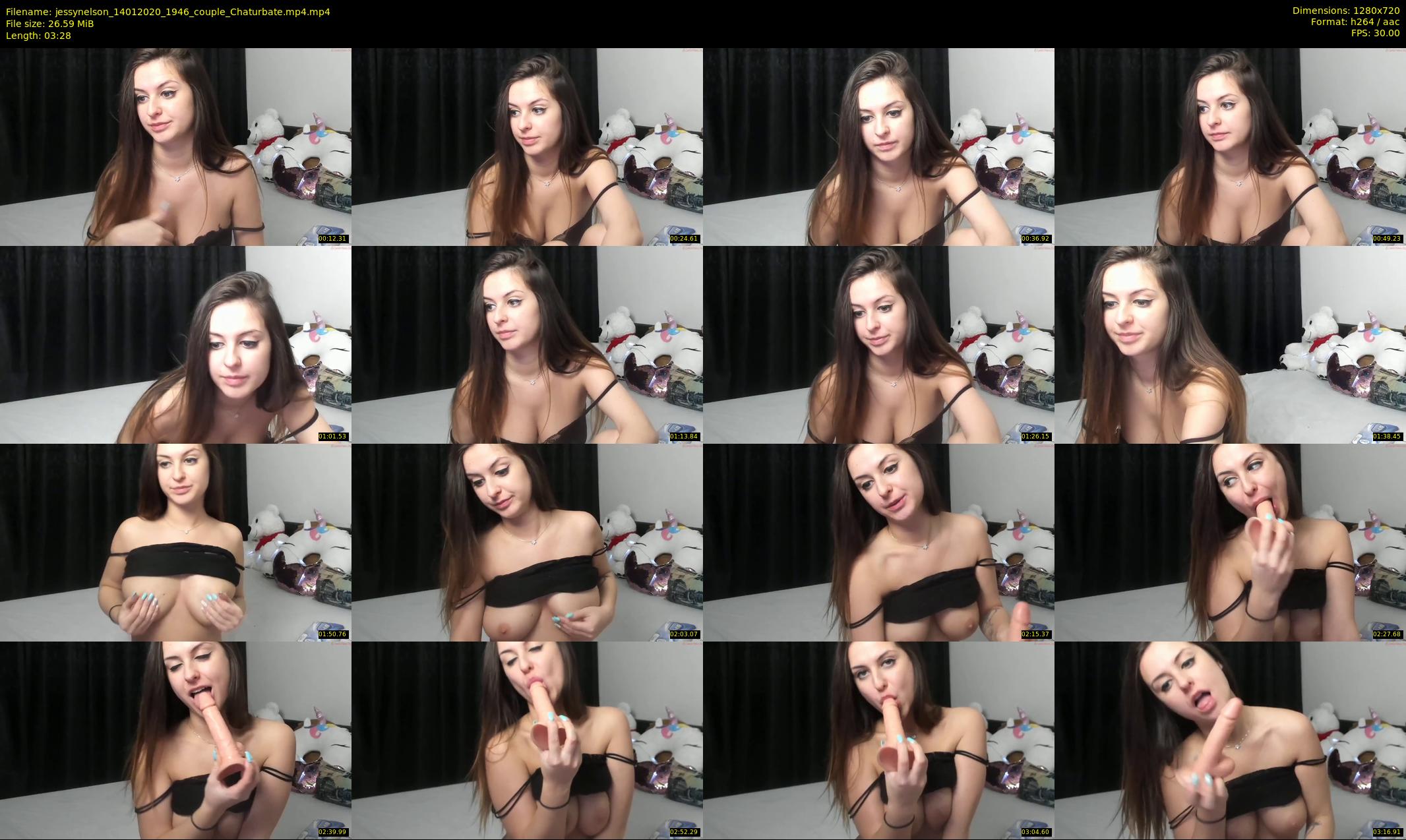 jessynelson — 4 minute Chaturbate female cam show recording, 720p, Jan 14, 2020
