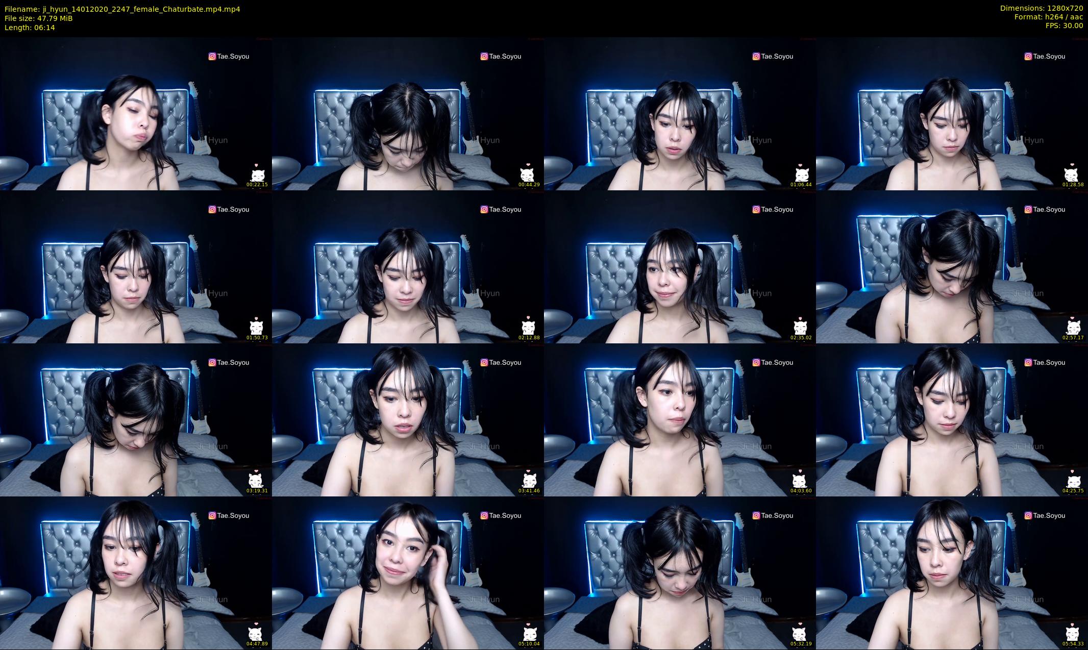 ji_hyun — 7 minute Chaturbate female cam show recording, 720p, Jan 14, 2020