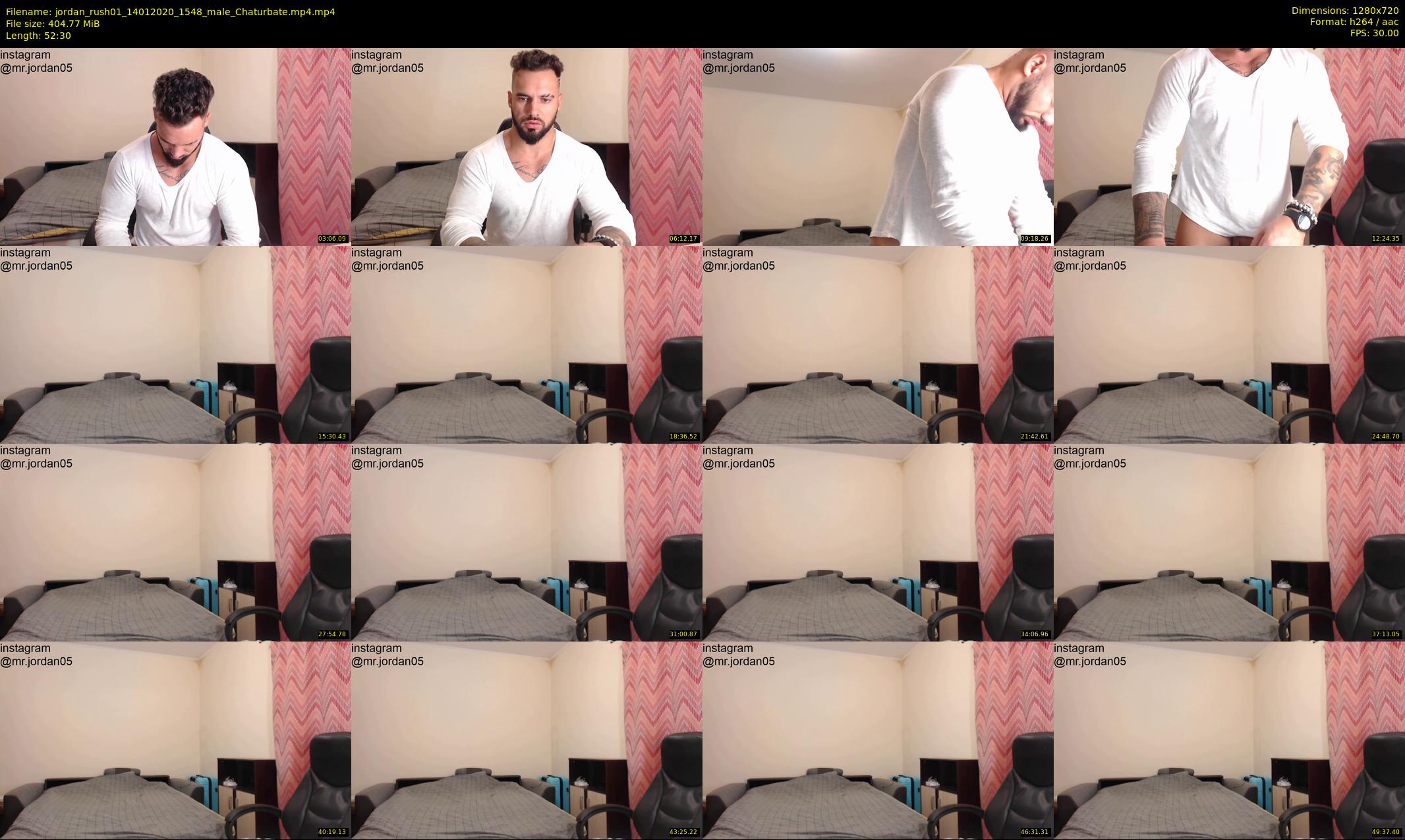 jordan_rush01 — 53 minute Chaturbate male cam show recording, 720p, Jan 14, 2020