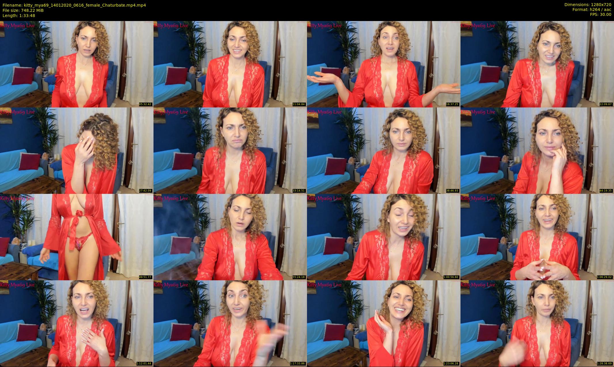 kitty_mya69 — 94 minute Chaturbate female cam show recording, 720p, Jan 14, 2020