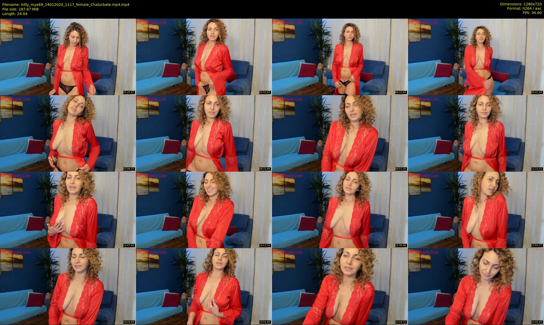 kitty_mya69 — 25 minute Chaturbate female cam show recording, 720p, Jan 14, 2020