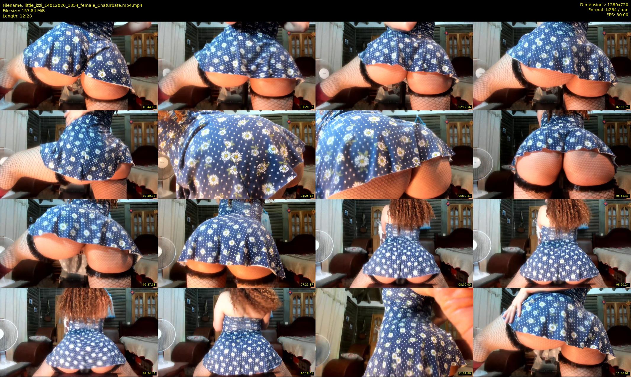 little_izzi — 13 minute Chaturbate female cam show recording, 720p, Jan 14, 2020