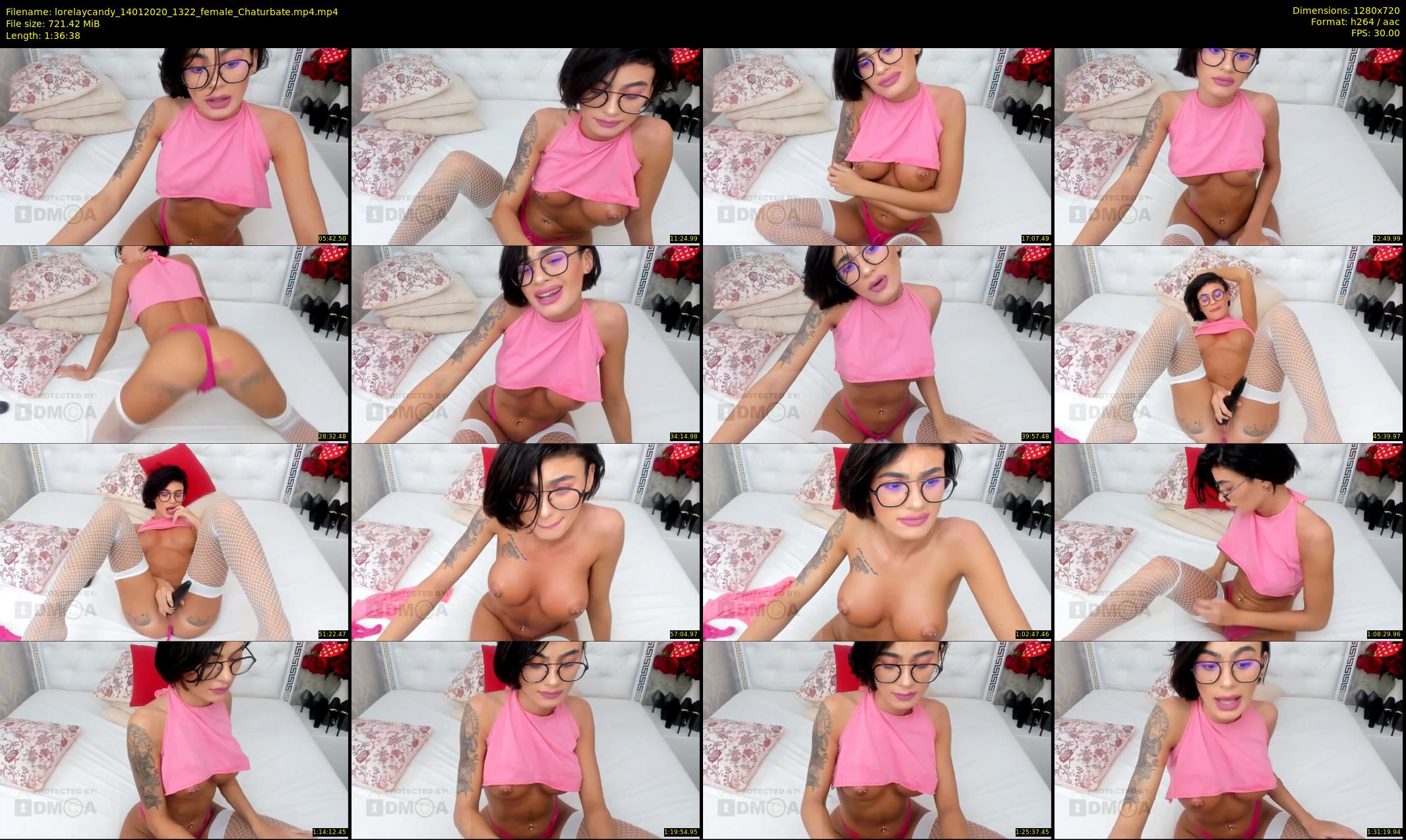 lorelaycandy — 97 minute Chaturbate female cam show recording, 720p, Jan 14, 2020