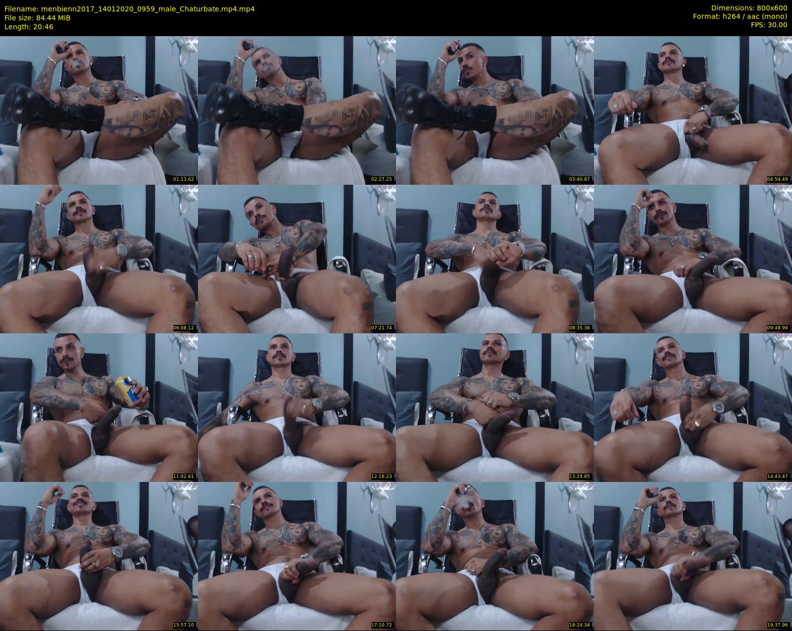 menbienn2017 — 21 minute Chaturbate male cam show recording, 480p, Jan 14, 2020