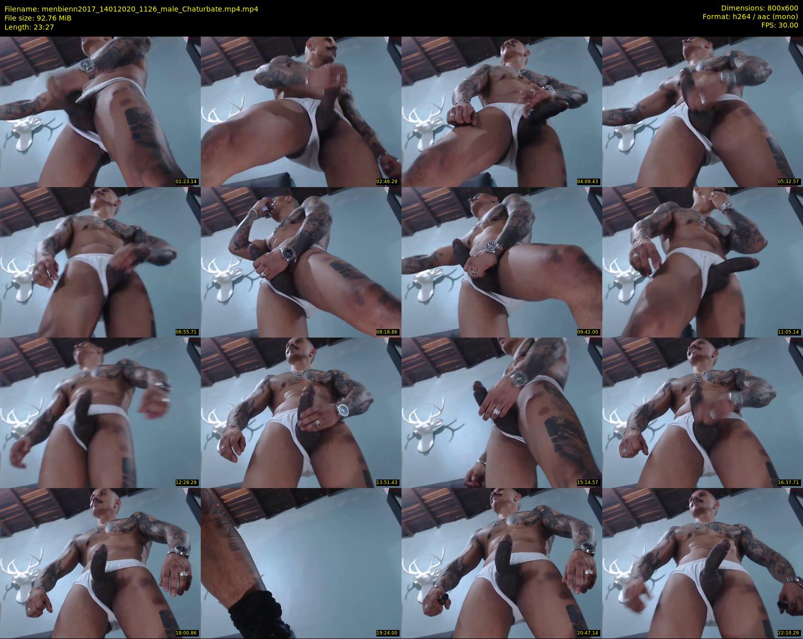 menbienn2017 — 24 minute Chaturbate male cam show recording, 480p, Jan 14, 2020