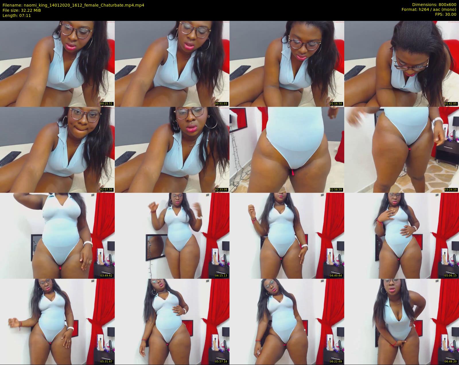 naomi_king — 8 minute Chaturbate female cam show recording, 480p, Jan 14, 2020
