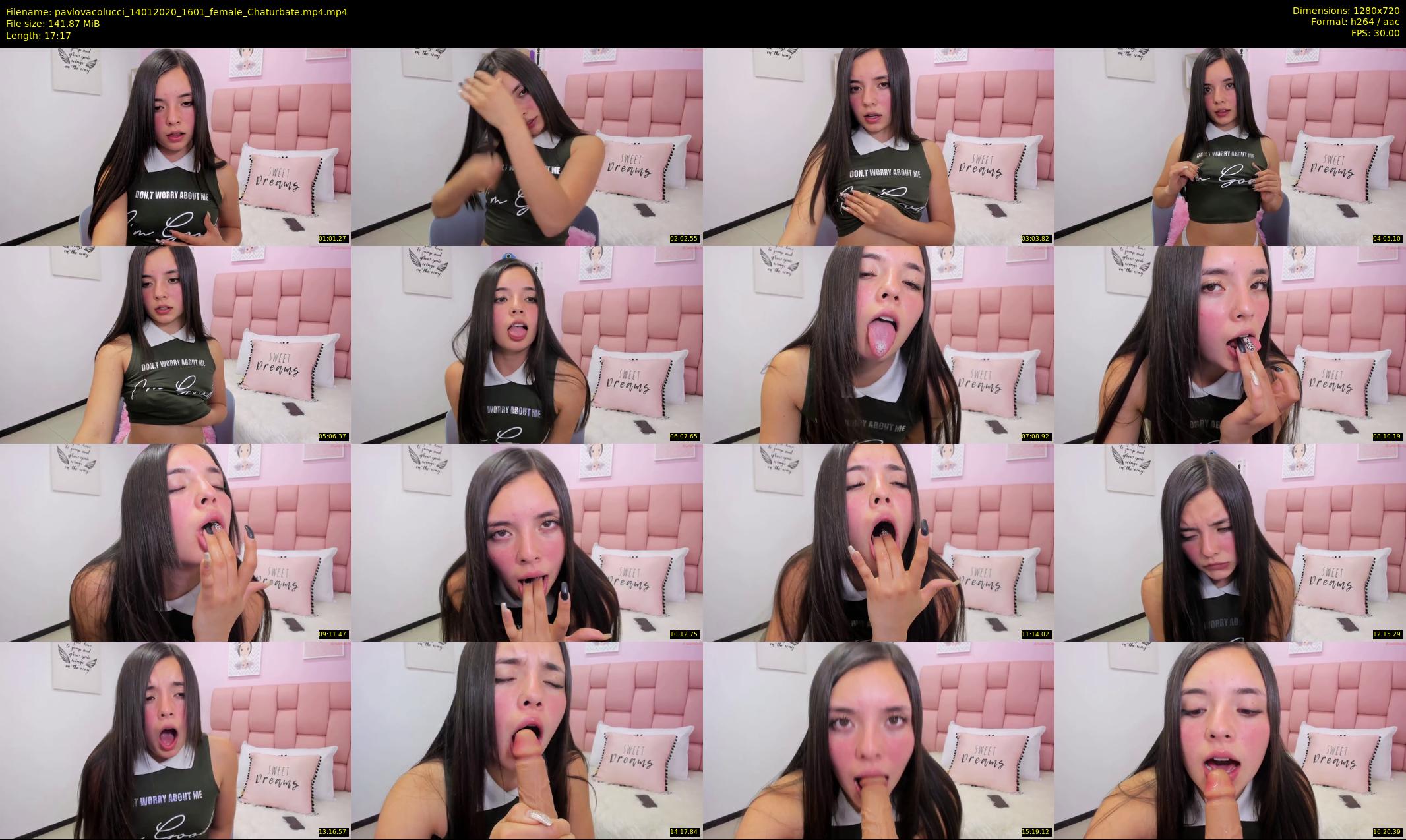 pavlovacolucci — 18 minute Chaturbate female cam show recording, 720p, Jan 14, 2020