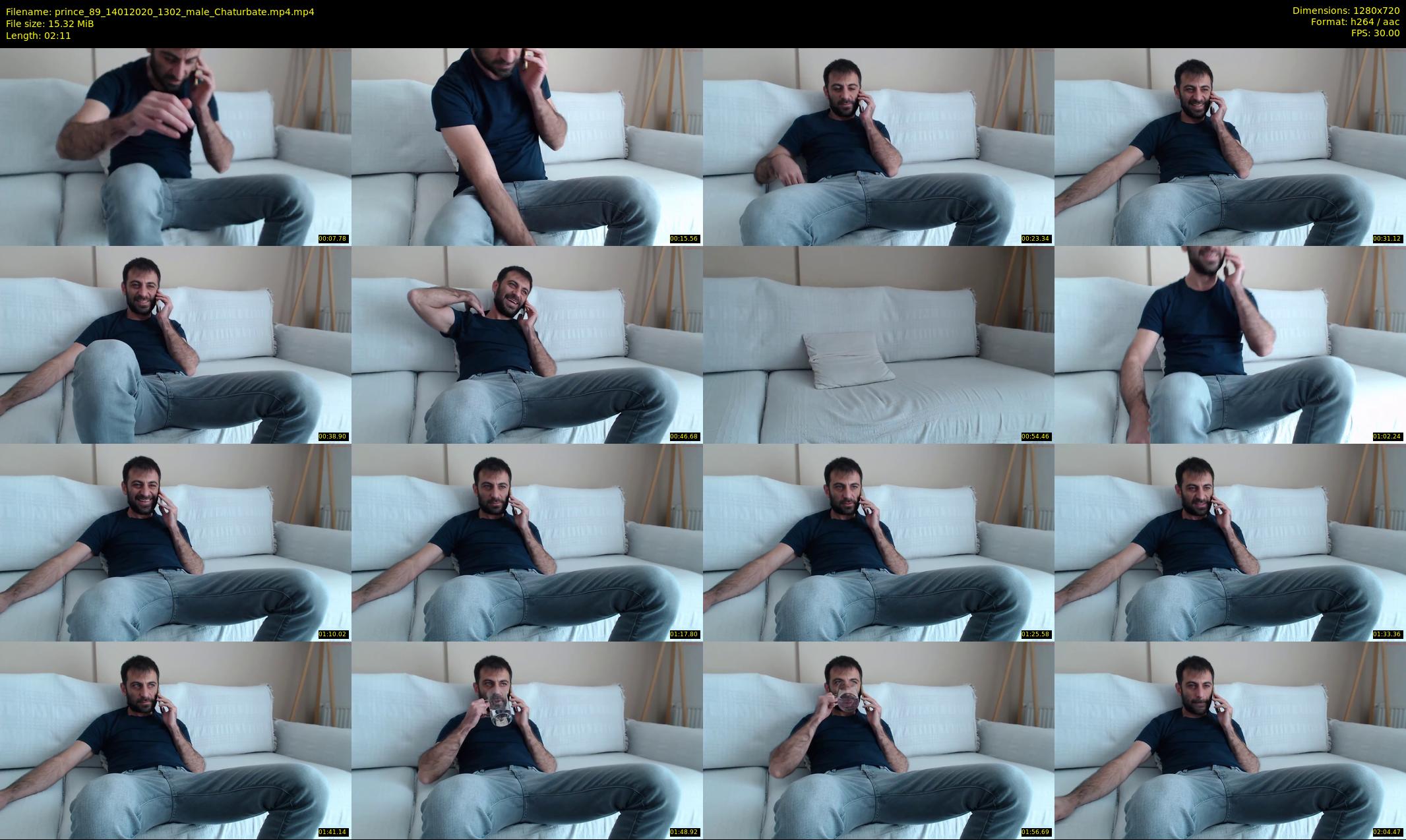 prince_89 — 3 minute Chaturbate male cam show recording, 720p, Jan 14, 2020