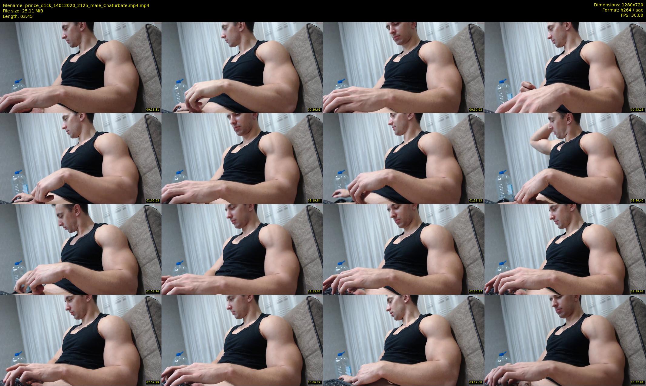 prince_d1ck — 4 minute Chaturbate male cam show recording, 720p, Jan 14, 2020