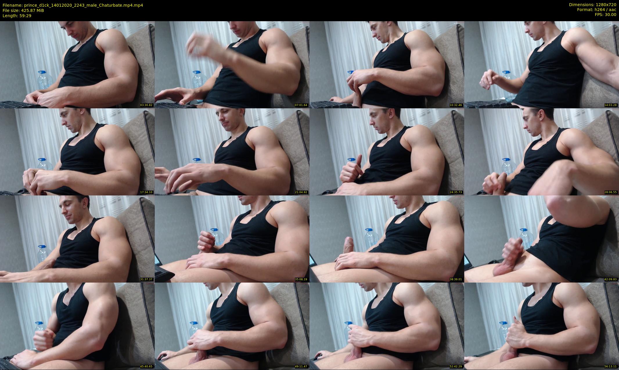 prince_d1ck — 60 minute Chaturbate male cam show recording, 720p, Jan 14, 2020