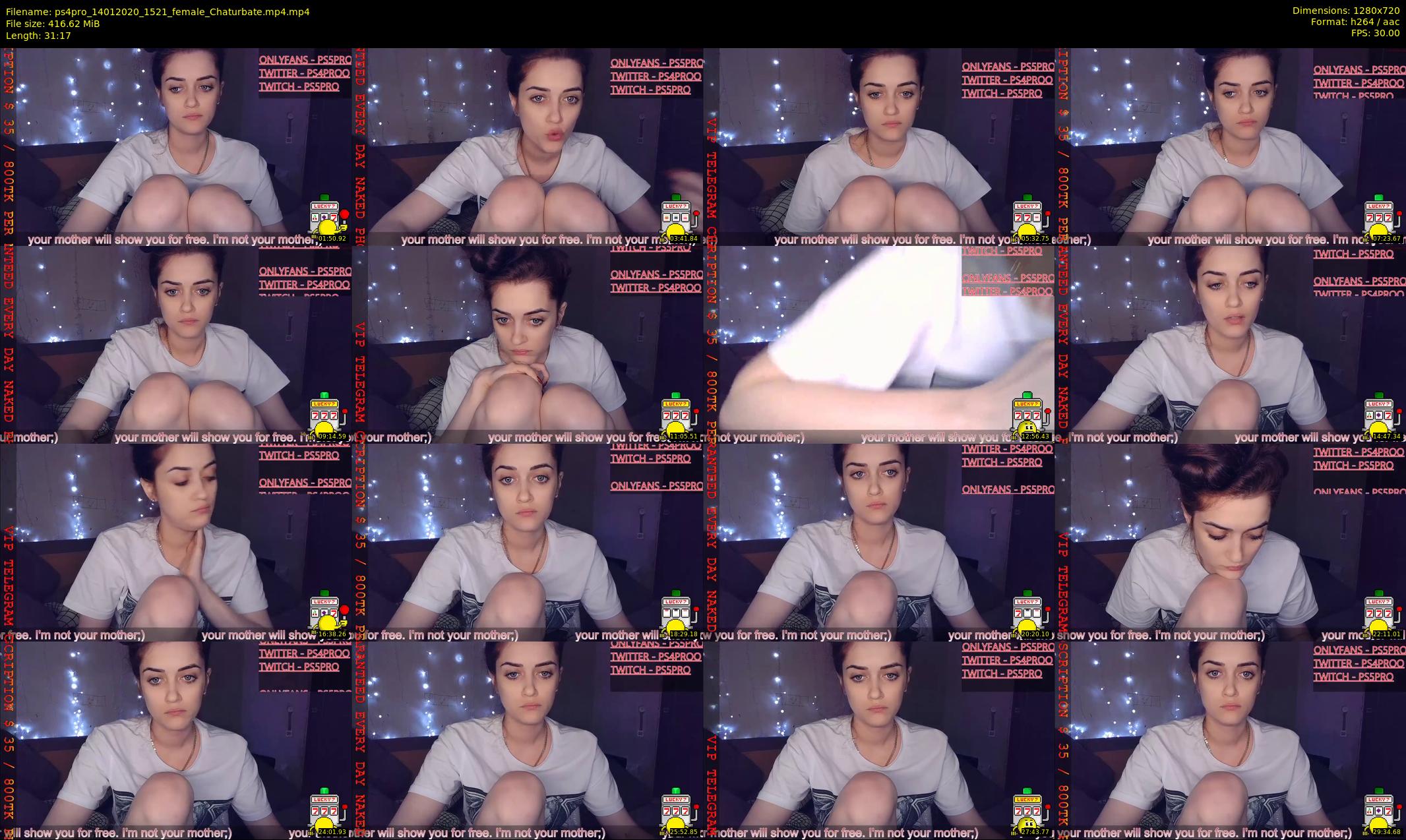 ps4pro — 32 minute Chaturbate female cam show recording, 720p, Jan 14, 2020