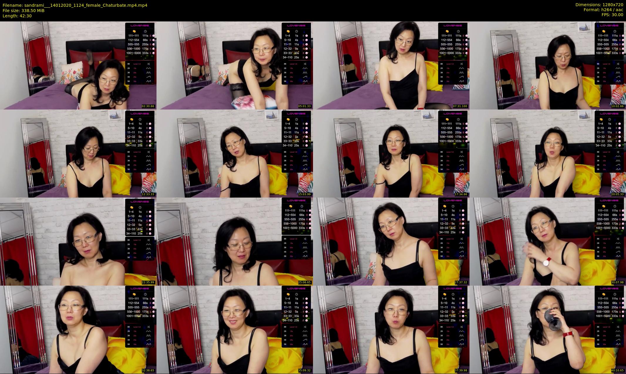 sandrami__ — 43 minute Chaturbate female cam show recording, 720p, Jan 14, 2020