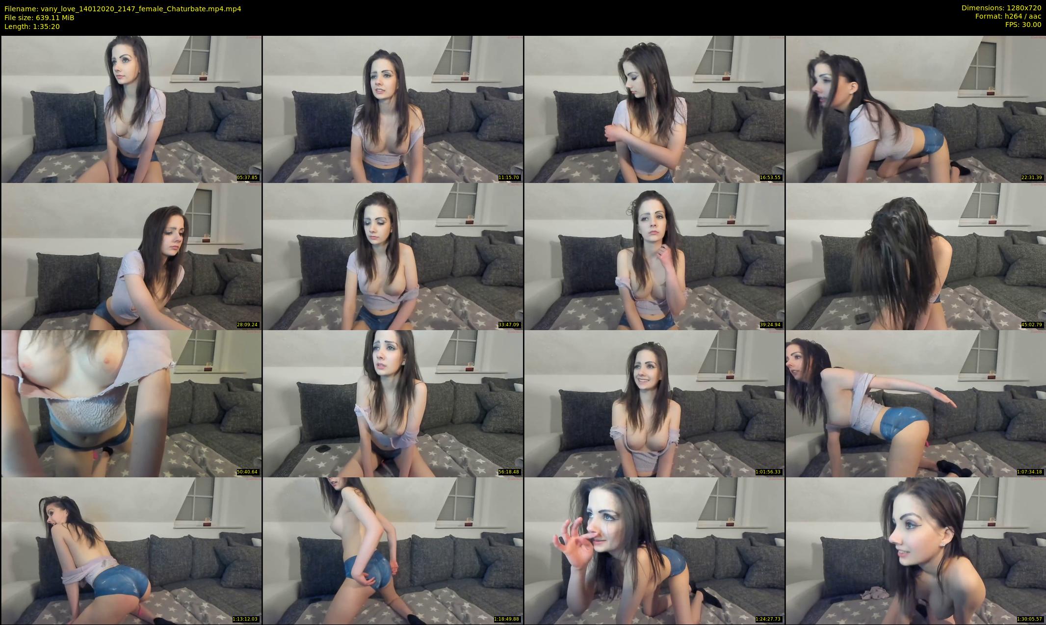 vany_love — 96 minute Chaturbate female cam show recording, 720p, Jan 14, 2020