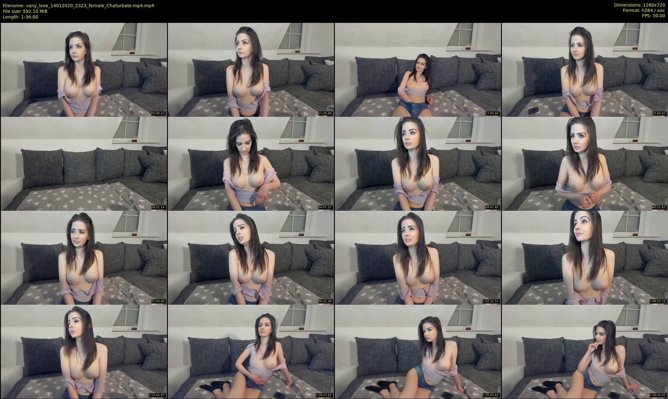 vany_love — 96 minute Chaturbate female cam show recording, 720p, Jan 14, 2020