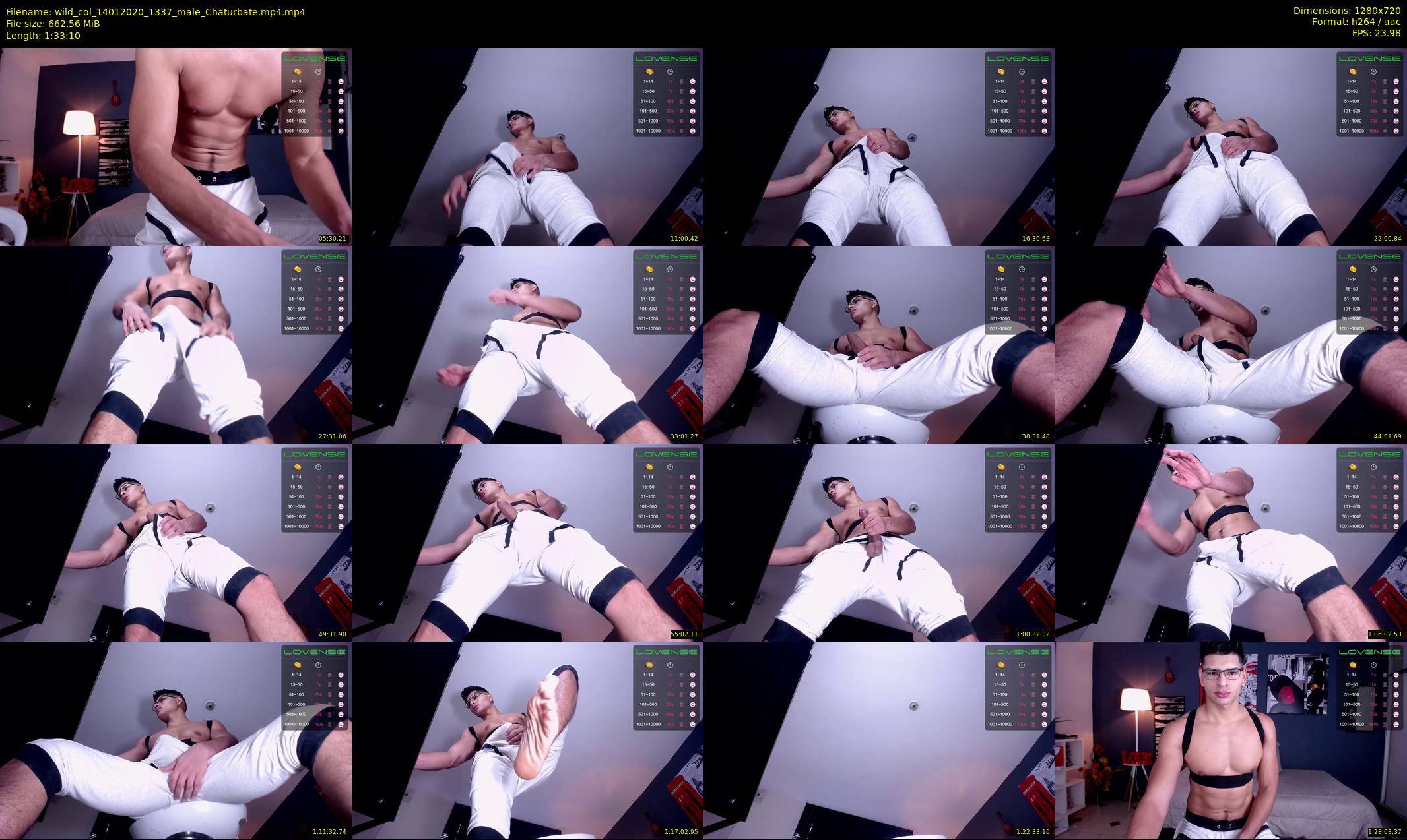 wild_col — 94 minute Chaturbate male cam show recording, 720p, Jan 14, 2020