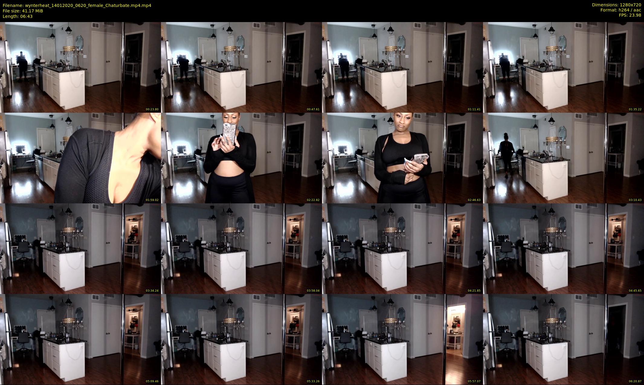 wynterheat — 7 minute Chaturbate female cam show recording, 720p, Jan 14, 2020