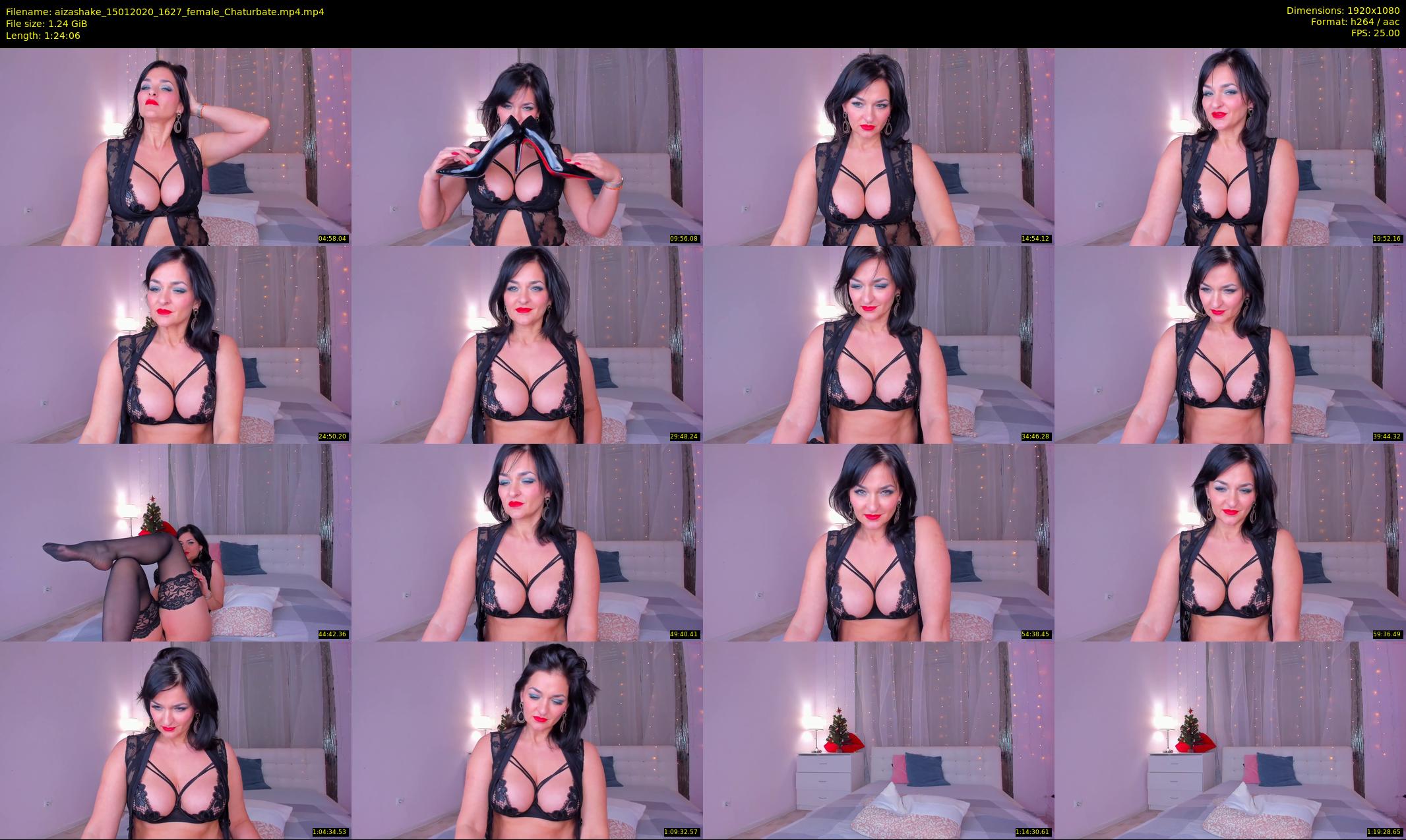 aizashake — 85 minute Chaturbate female cam show recording, 1080p, Jan 15, 2020