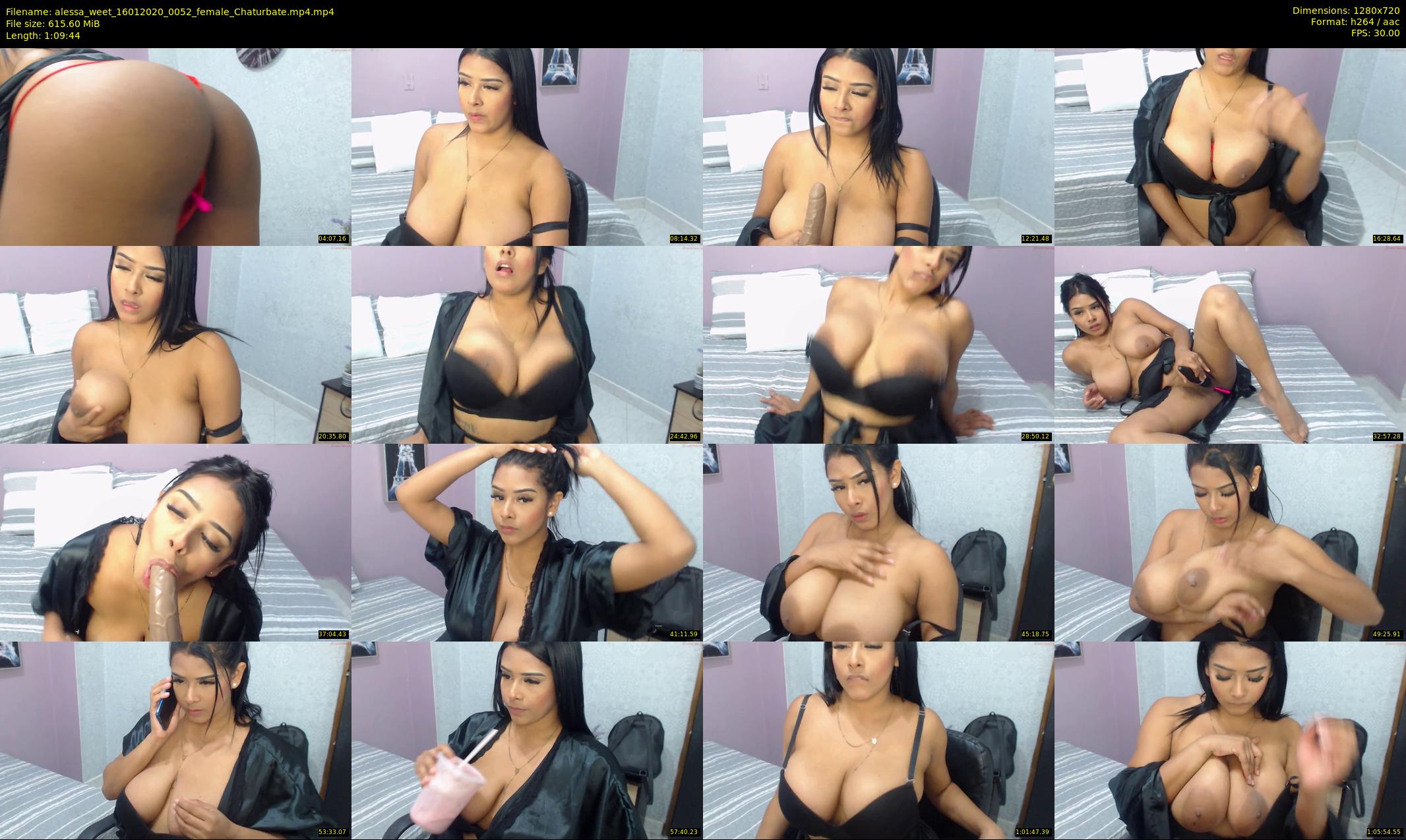 alessa_weet — 70 minute Chaturbate female cam show recording, 720p, Jan 16, 2020