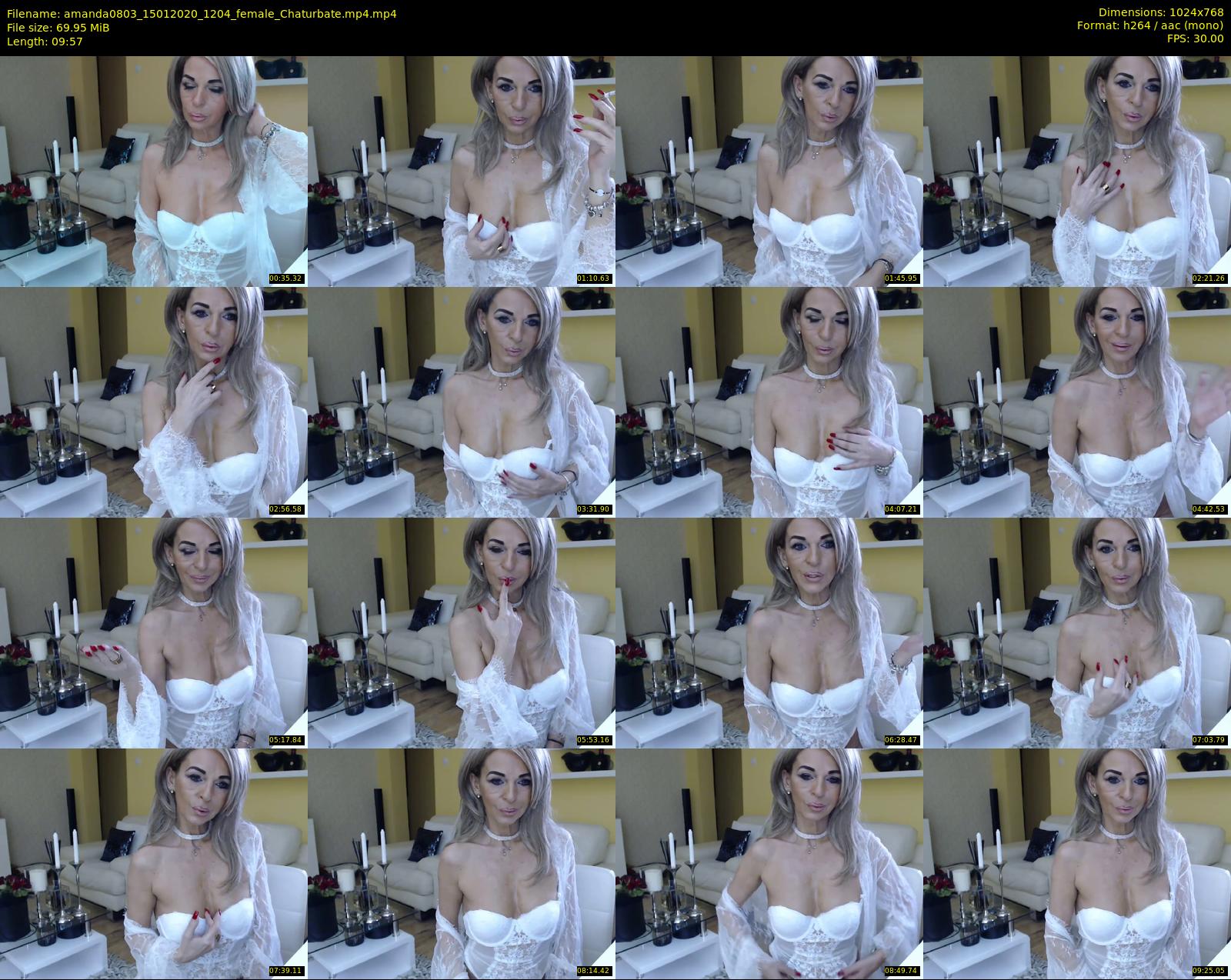 amanda0803 — 10 minute Chaturbate female cam show recording, 720p, Jan 15, 2020