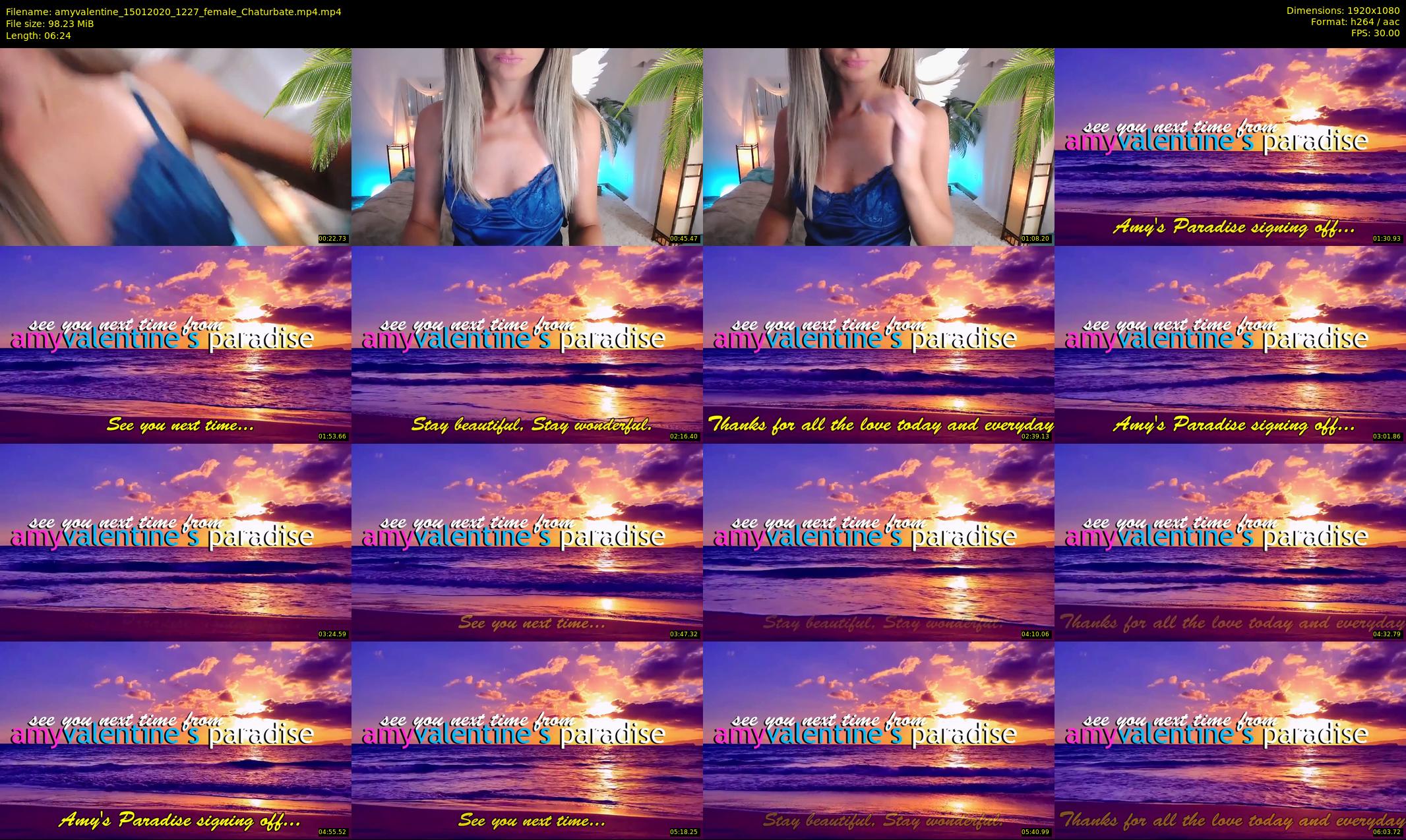 amyvalentine — 7 minute Chaturbate female cam show recording, 1080p, Jan 15, 2020