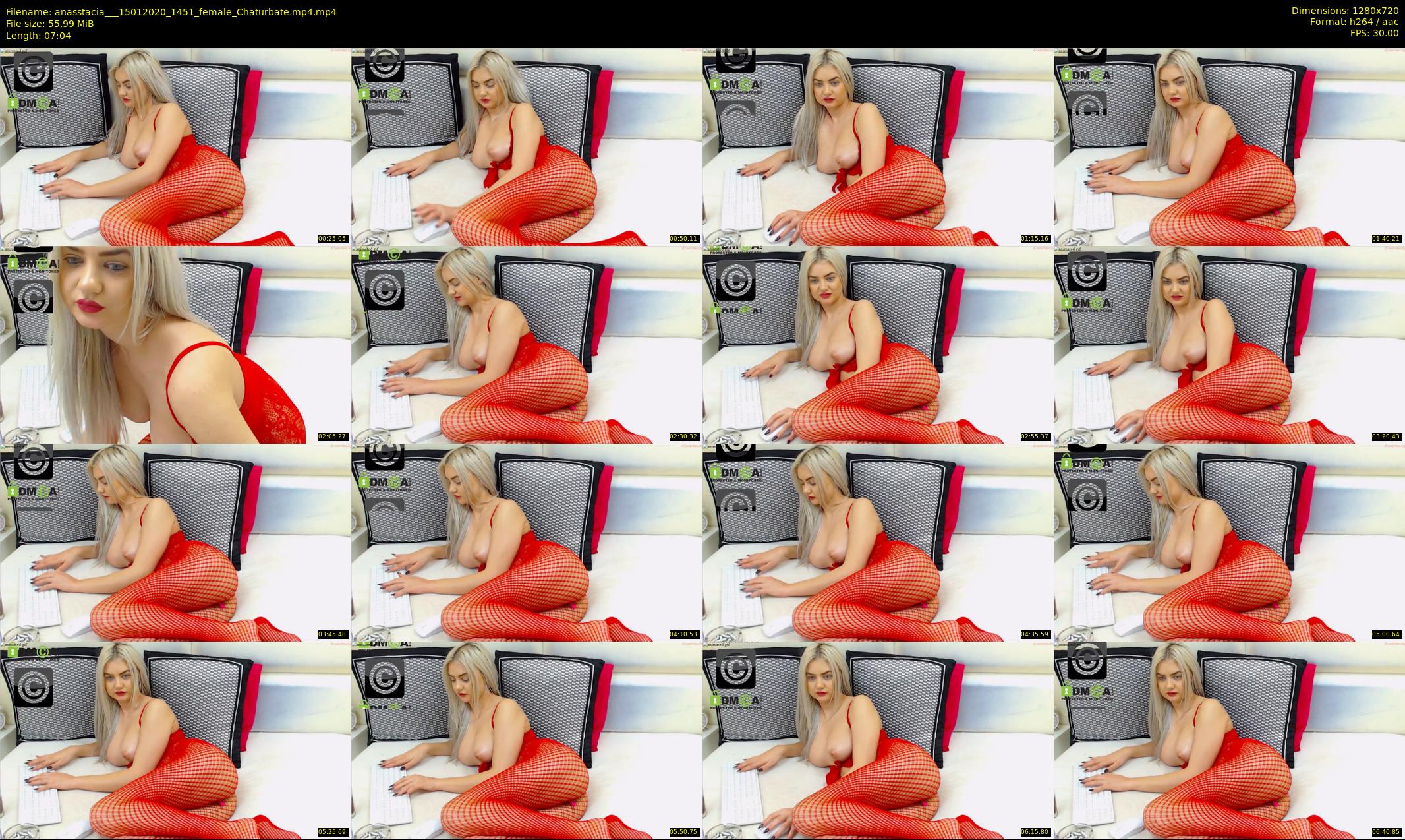 anasstacia__ — 8 minute Chaturbate female cam show recording, 720p, Jan 15, 2020