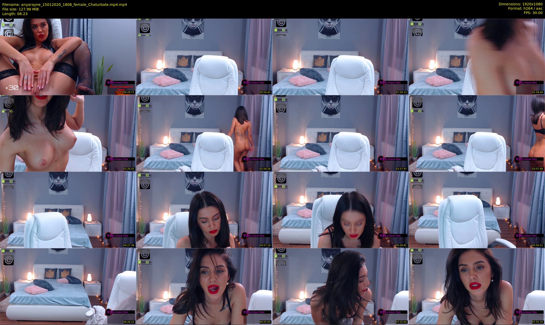 anyarayne — 9 minute Chaturbate female cam show recording, 1080p, Jan 15, 2020
